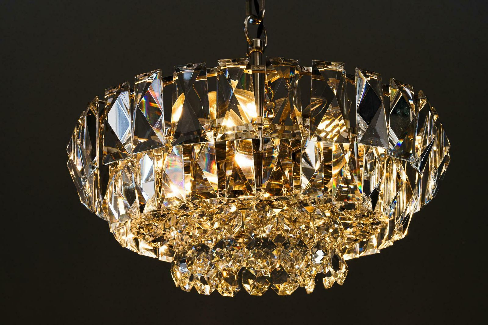 1984.0 High Quality Bakalowits Chandelier Vienna Around 1950s photo