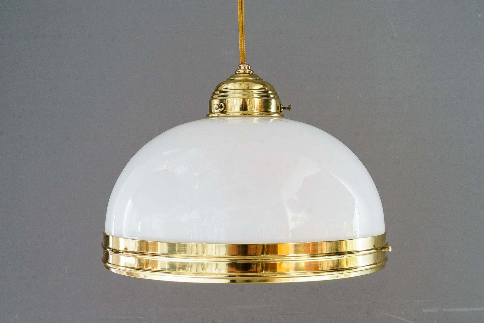 Adjustable Art Deco Pendant Vienna Around 1920s photo Lighting