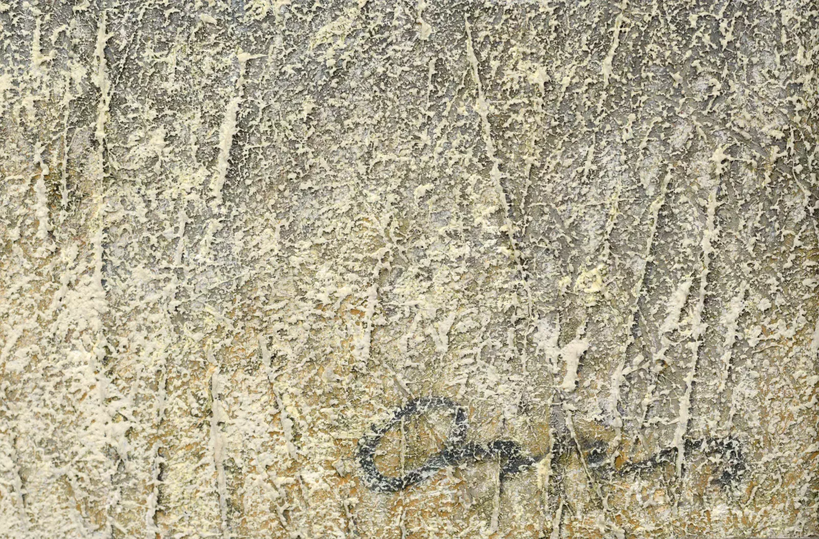 Signs VI 1991. Carton, Oil, 1990s