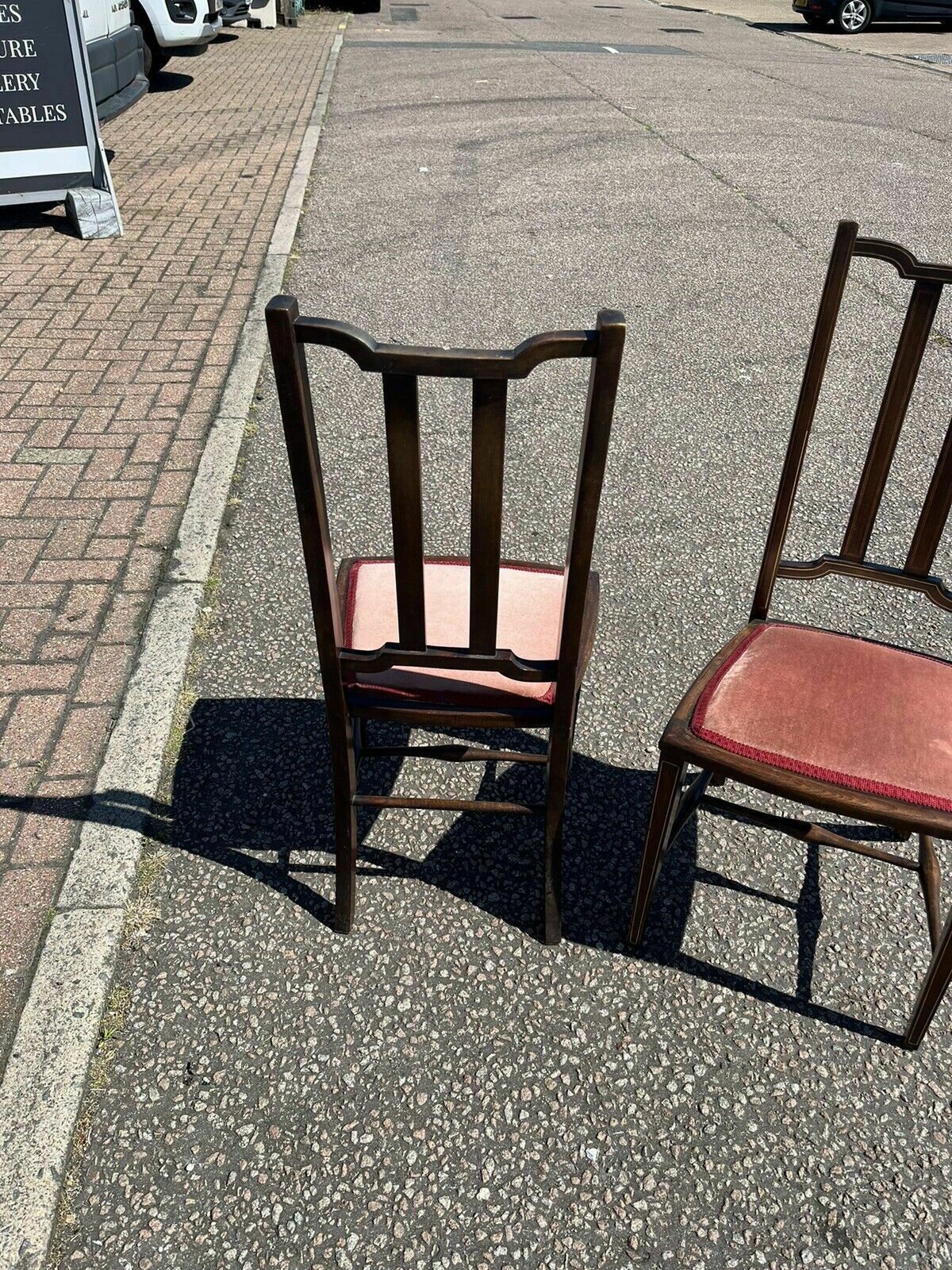 Arts + Crafts Morris And Co Pair Of Chairs photo buy