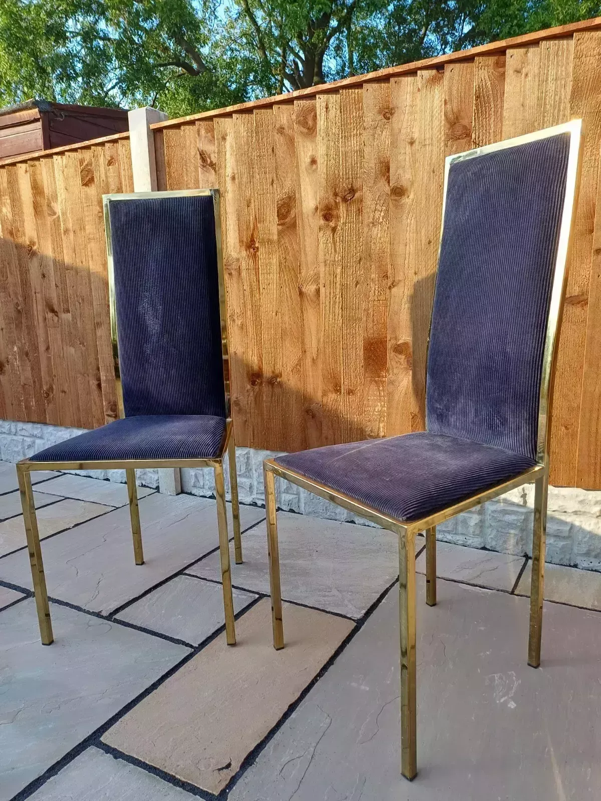 Set Of Four Italian Zevi Dining Chairs Mid Century Vintage photo buy