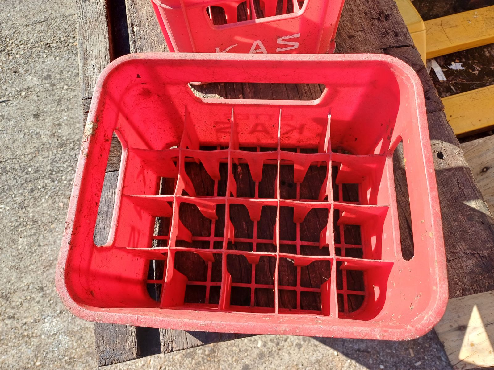 Pair Of Bitter Kas Bottle Racks photo furniture