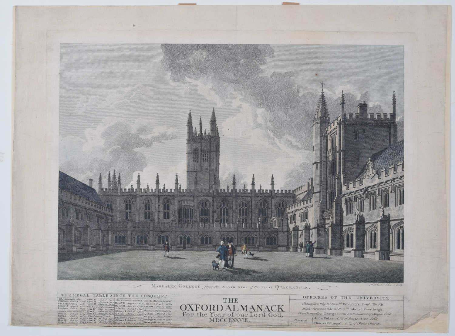 Gonville And Caius College, Cambridge Etching After Richard Bankes Harraden 1810 photo furniture