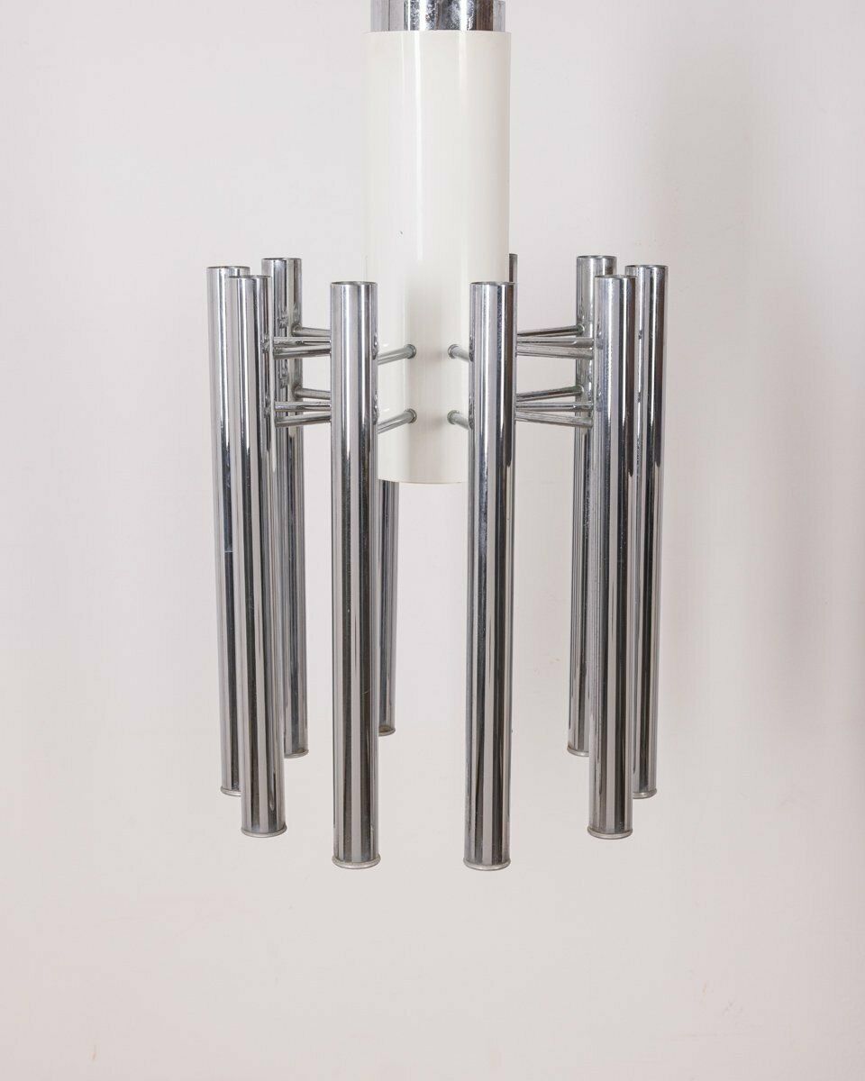 Vintage Chandelier Mod. Teodora By Angelo Brotto For Esperia, 1980s photo furniture