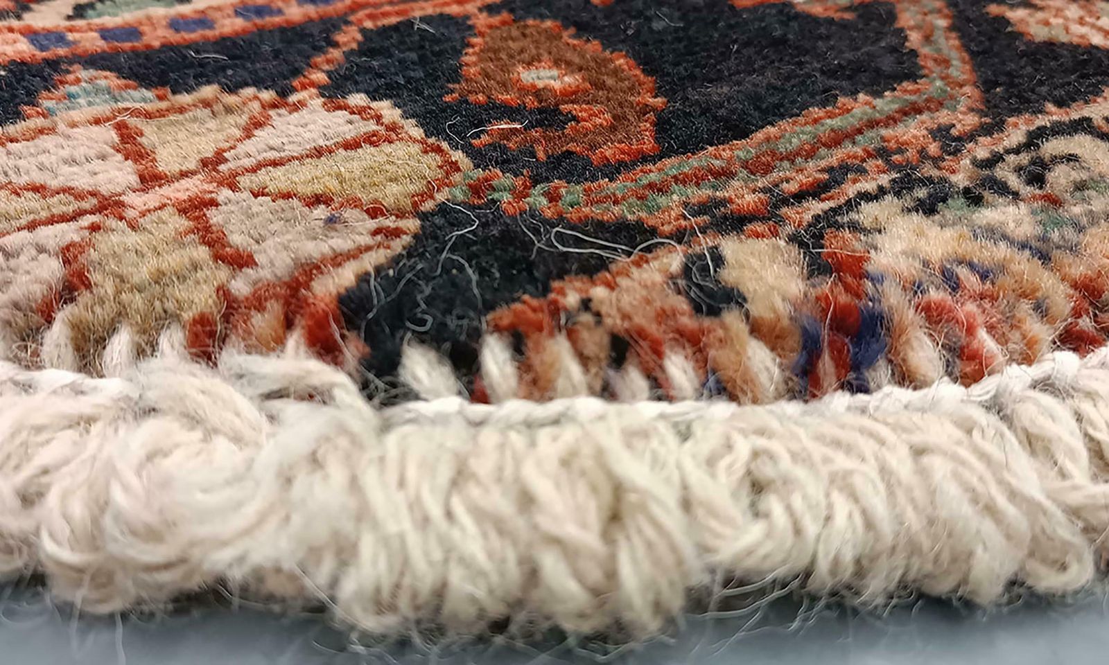 Handmade Rug Doormat Oriental Rug Semi Circular Interior Carpet Mat Entrance Way photo furniture