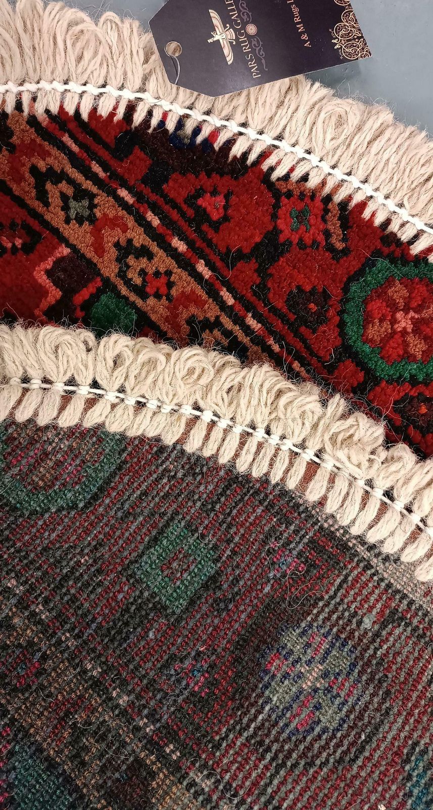 Handmade Rug Doormat Oriental Rug Semi Circular Interior Carpet Mat Entrance Way photo furniture