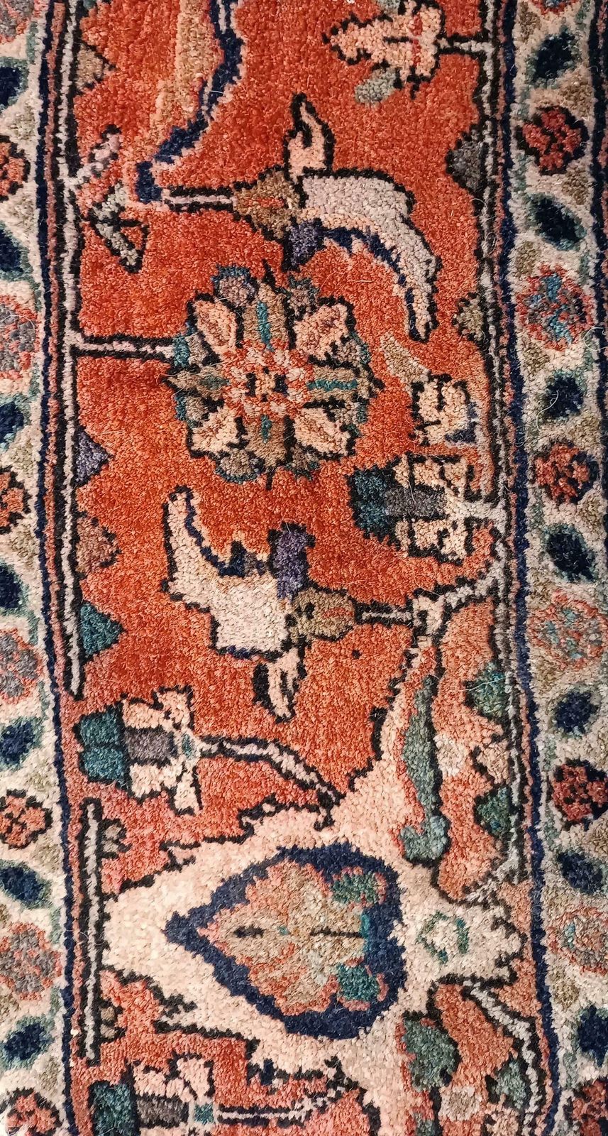 photo furniture Handmade Rug Doormat, Oriental Rug Dust Barrier Interior Carpet Mat Entrance Way