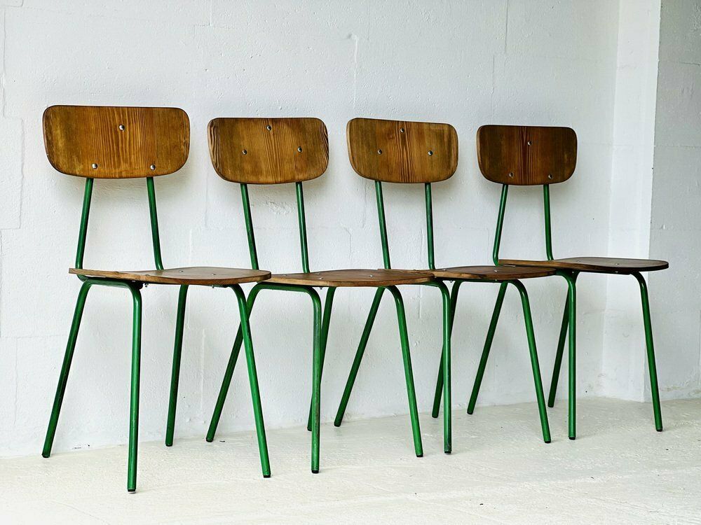 photo vinterior Eetkamerstoelen, Jaren 1970, Set Van 4