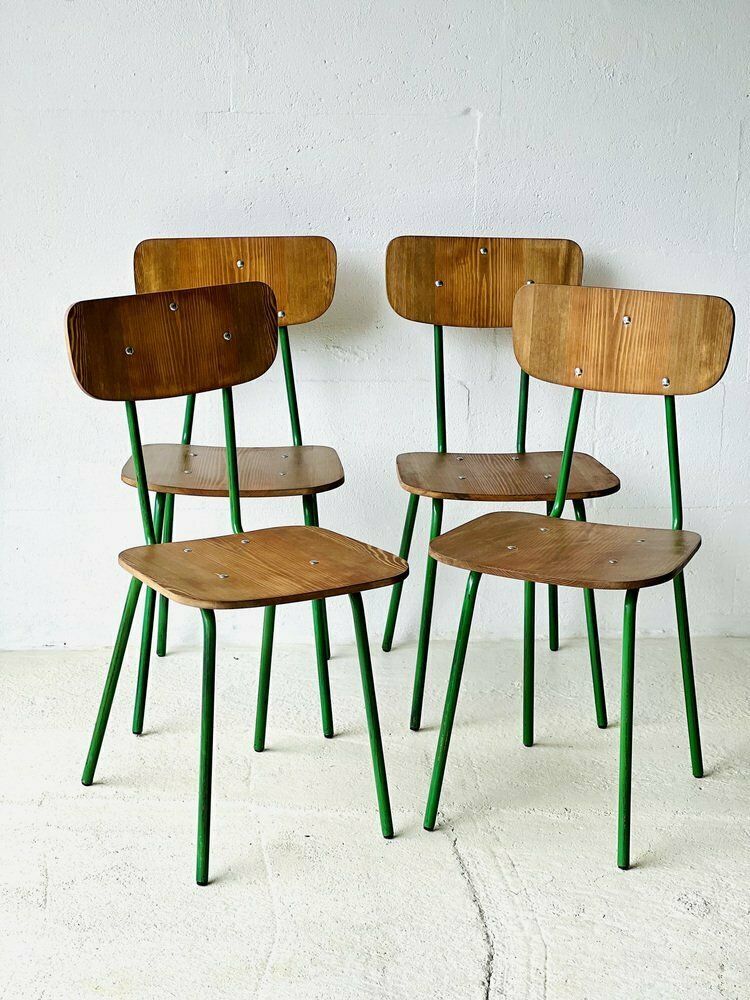 photo buy Eetkamerstoelen, Jaren 1970, Set Van 4
