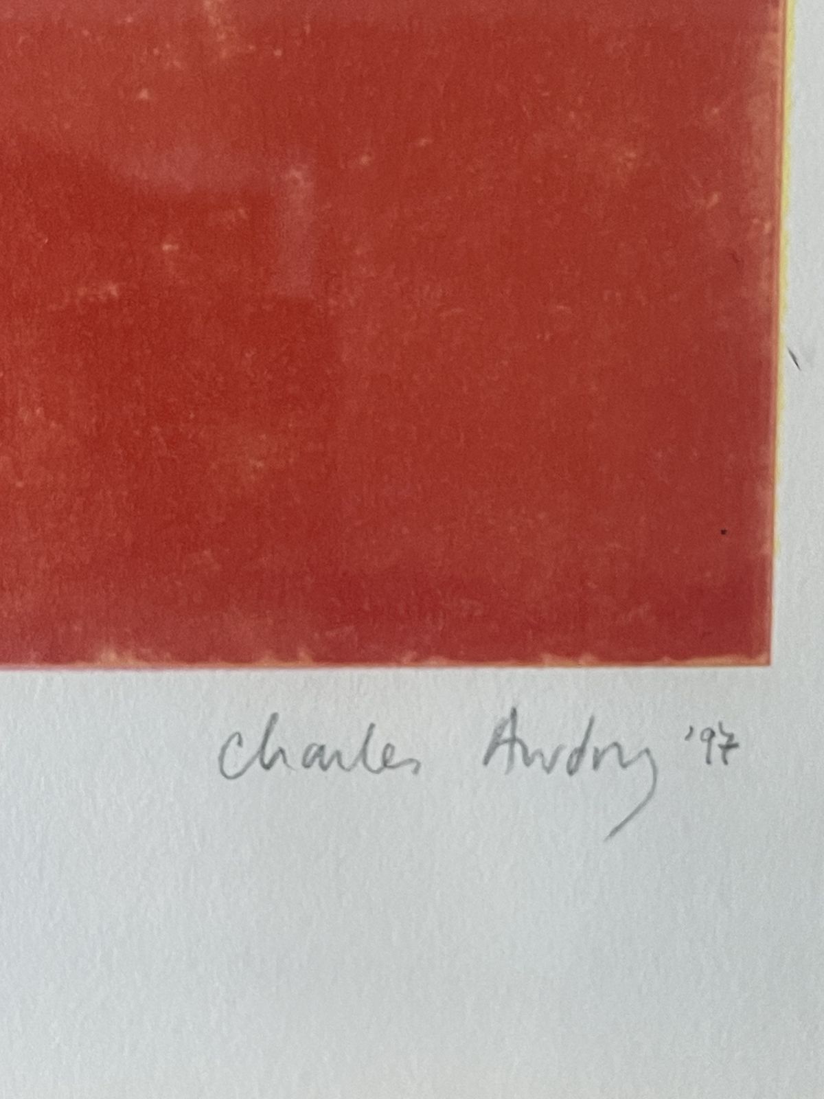 3 Silkscreens Of A Vase By Charles Awdry 1997 photo for sale