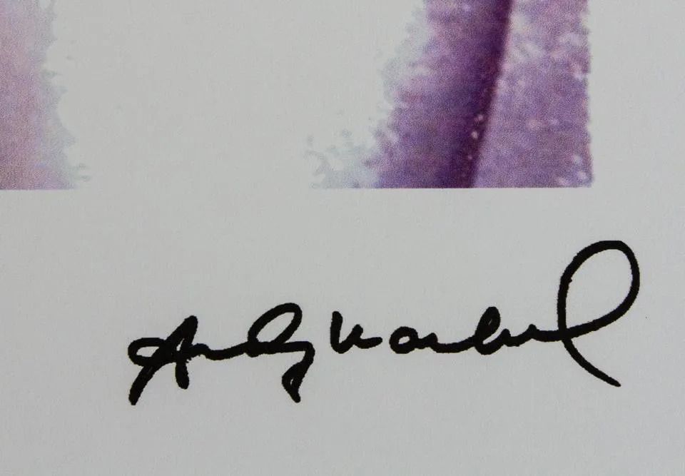 1980s Andy Warhol "Love" Limited Edition Lithograph By Leo Castelli photo furniture