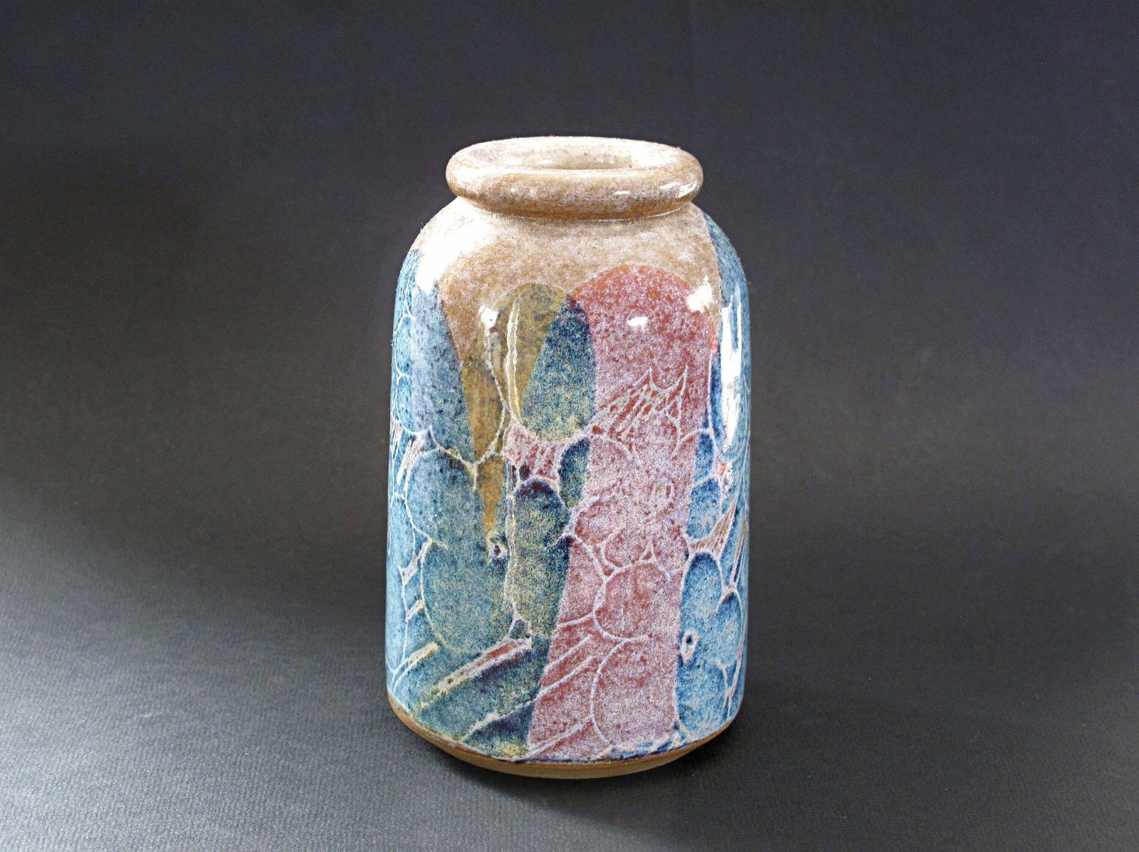 Diana Worthy Vase For Crich Pottery   Crich Pottery Vase By Diana Worthy