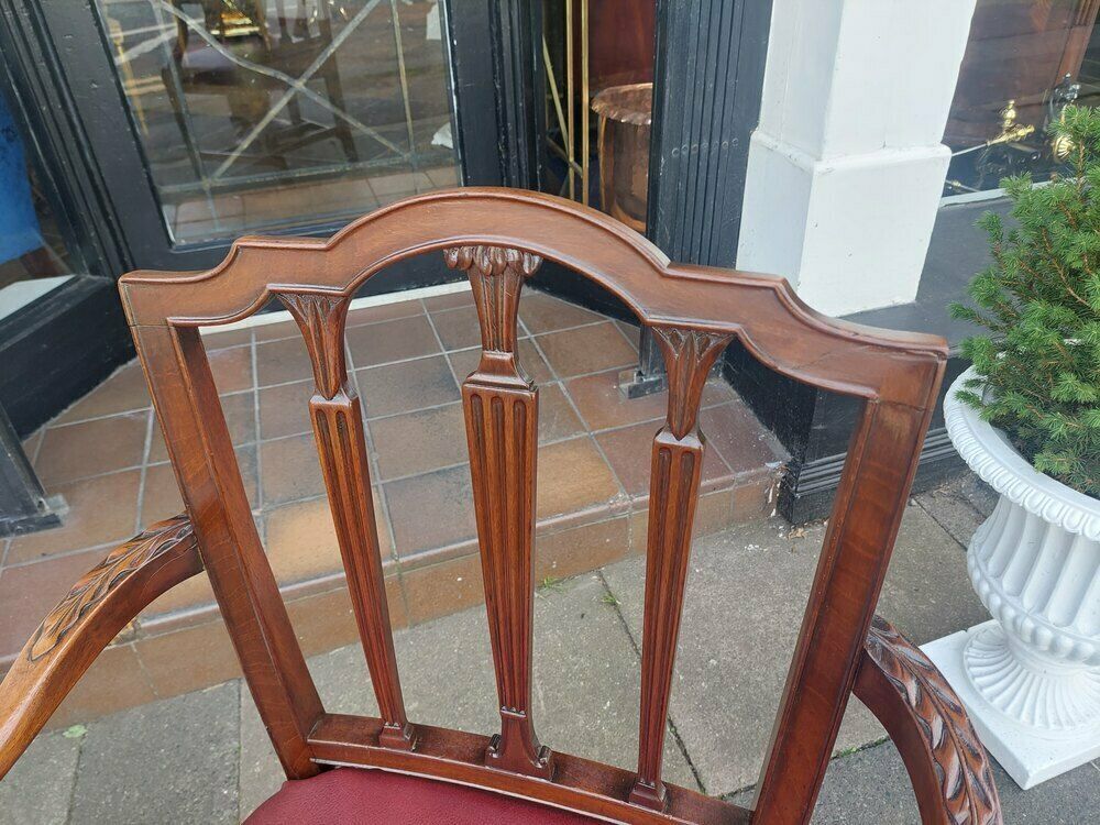 George III Mahogany Carver Chair photo furniture