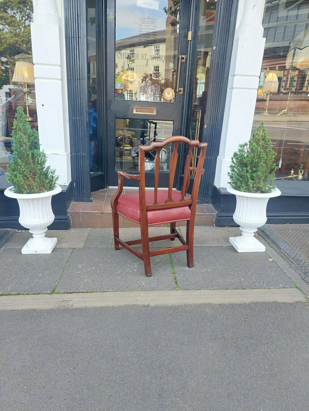George III Mahogany Carver Chair photo vinterior