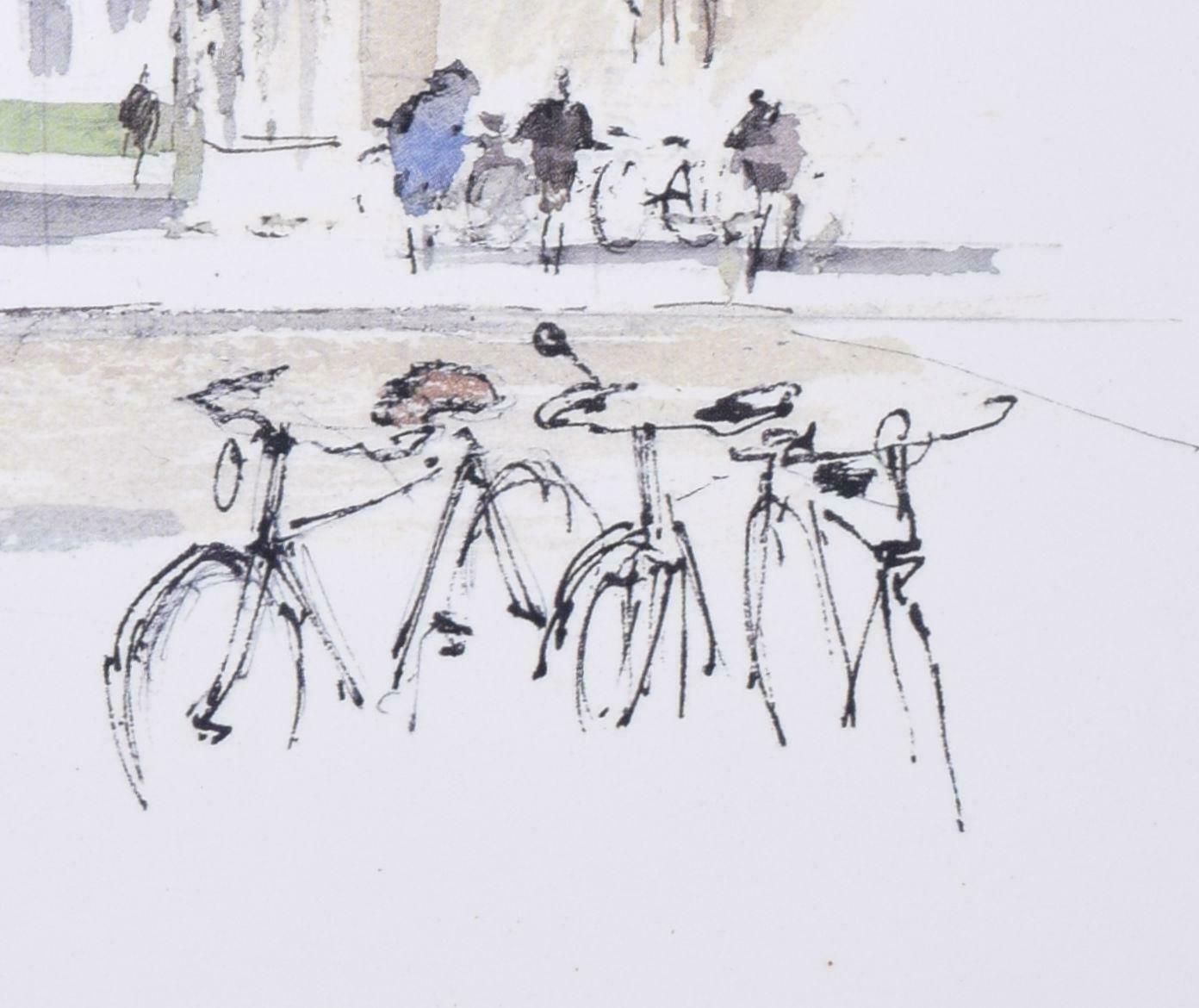 Brasenose College, Oxford Lithograph By Hugh Casson photo for sale