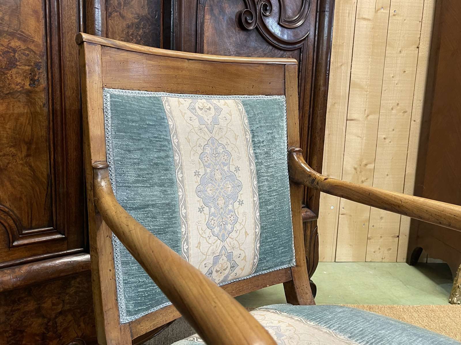 Restoration Period Armchair In 19th Century photo buy
