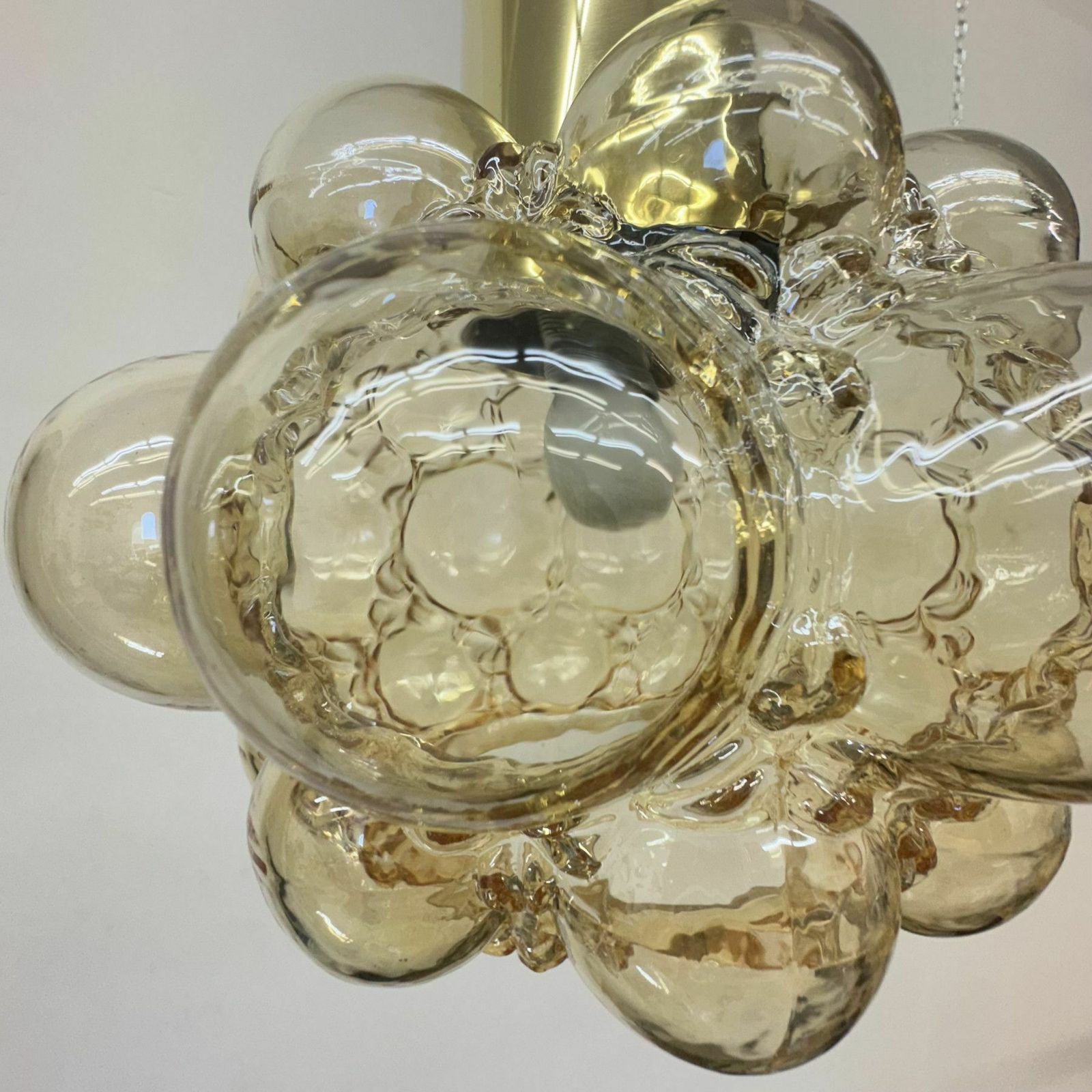 473.0 Helena Tynell Bubble Hanglamp, Jaren 1970 photo