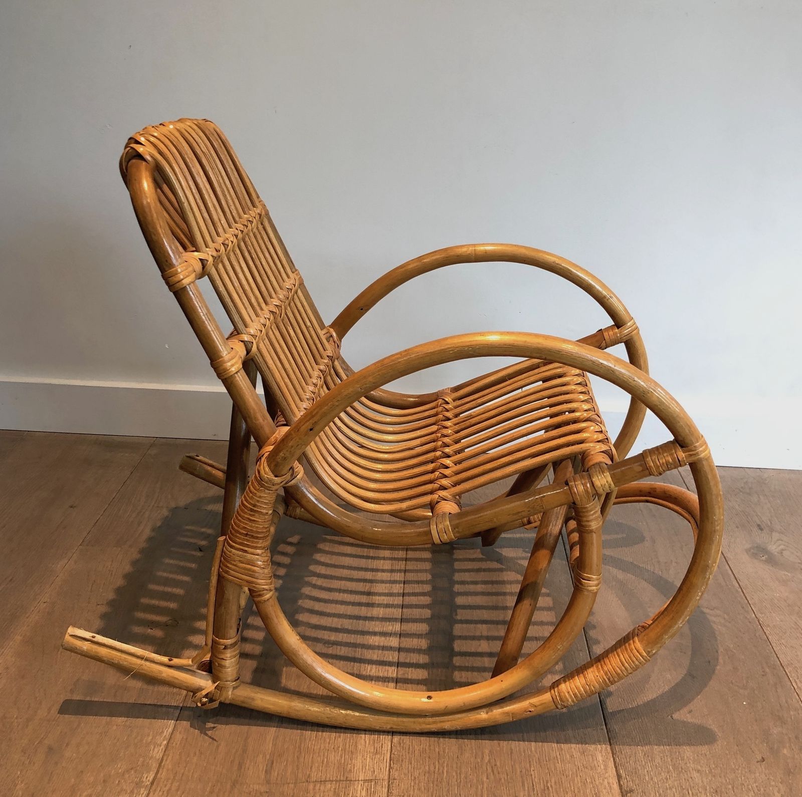Rattan Children's Rocking Chair photo Furniture