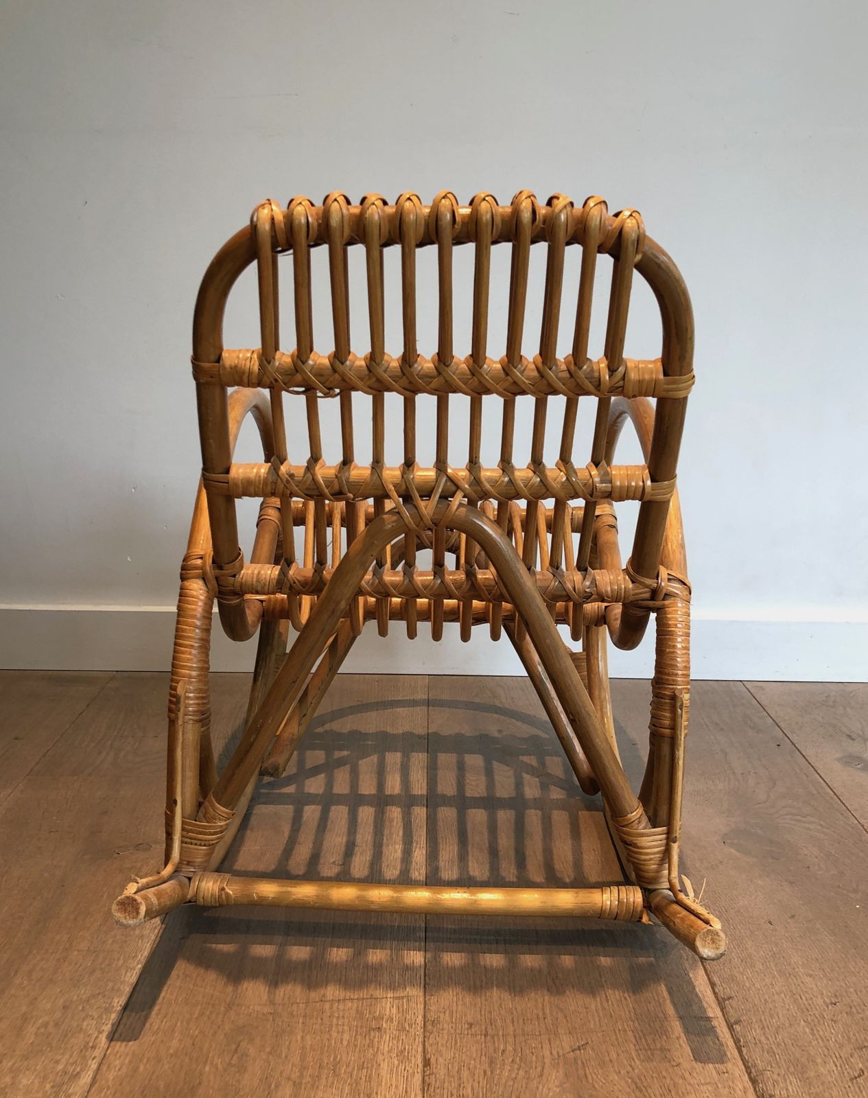 photo vinterior Rattan Children's Rocking Chair