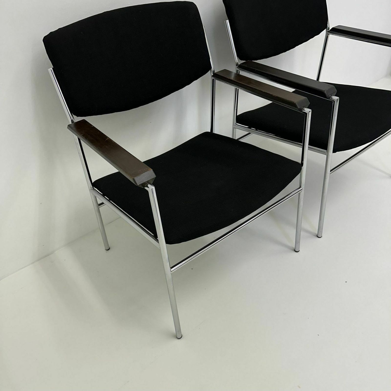 415.0 Gijs Van Der Sluis Minimalist Lounge Chair , 1970s photo