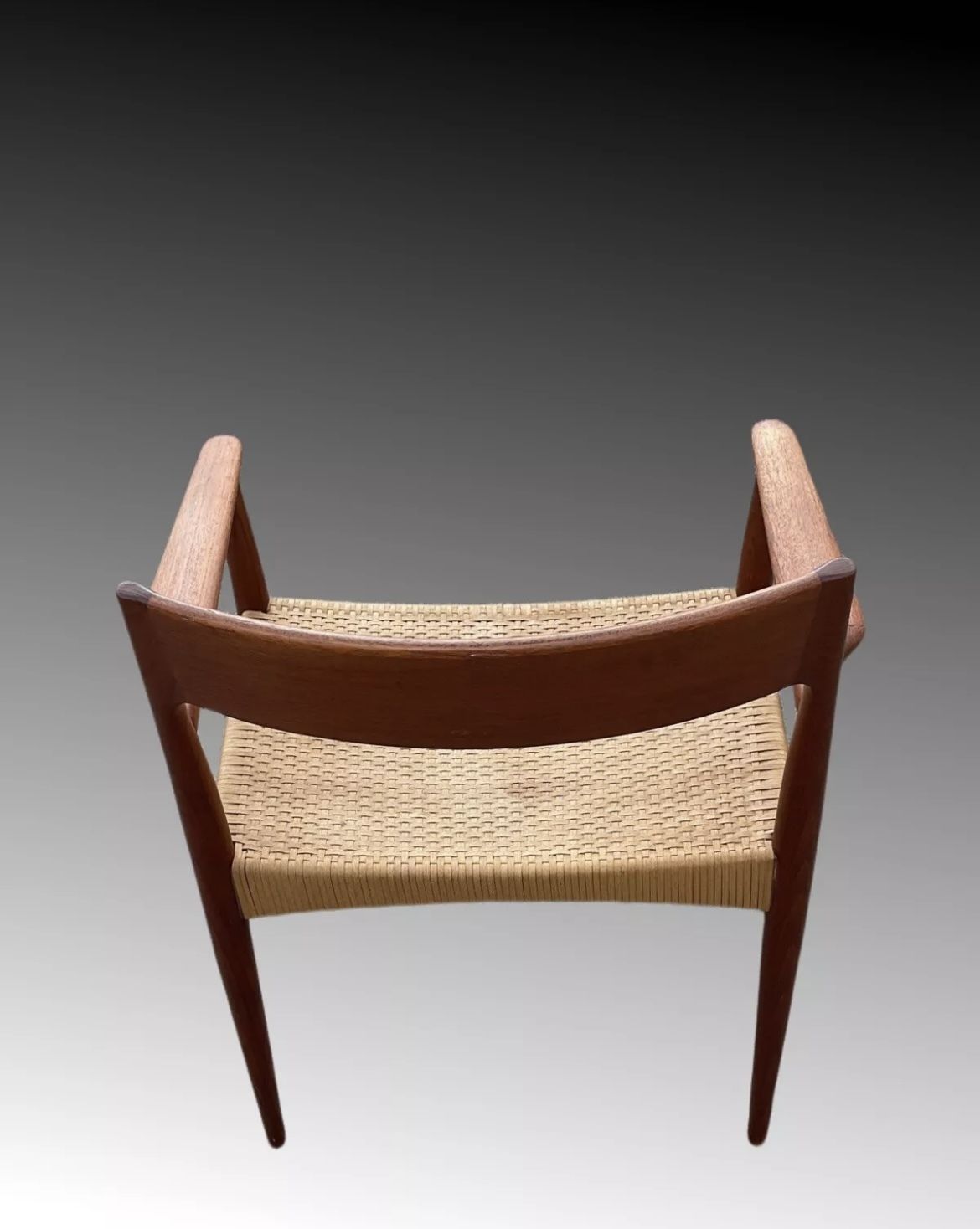 photo buy Danish Modern Chair By Enjar Larsen & Bender Madsen For Willy Beck, Mid Century Style