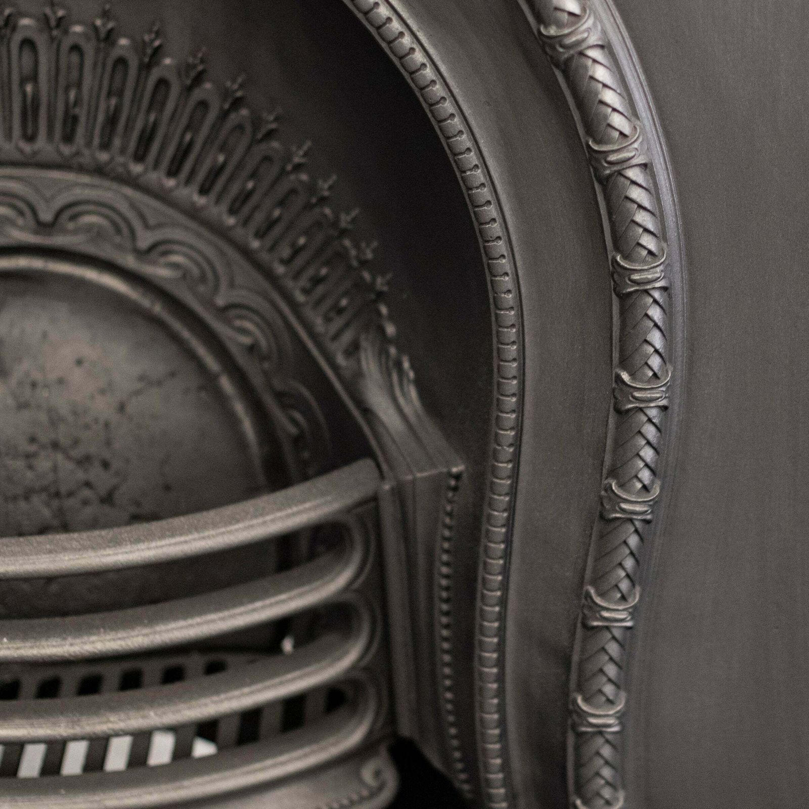 Antique Victorian Cast Iron Horseshoe Insert | Pair Available photo for sale
