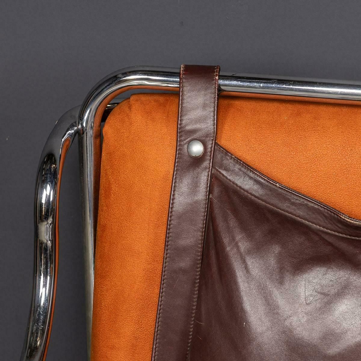 photo furniture A 20th Century Italian Brown Leather Sofa By Gae Aulenti For Poltronova C.1962