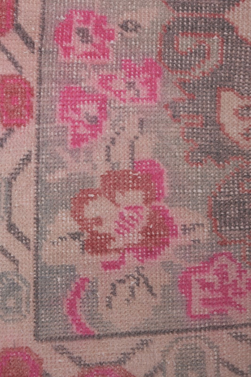 Textiles 1960s Vintage Turkish Hand Knotted Area Rug photo
