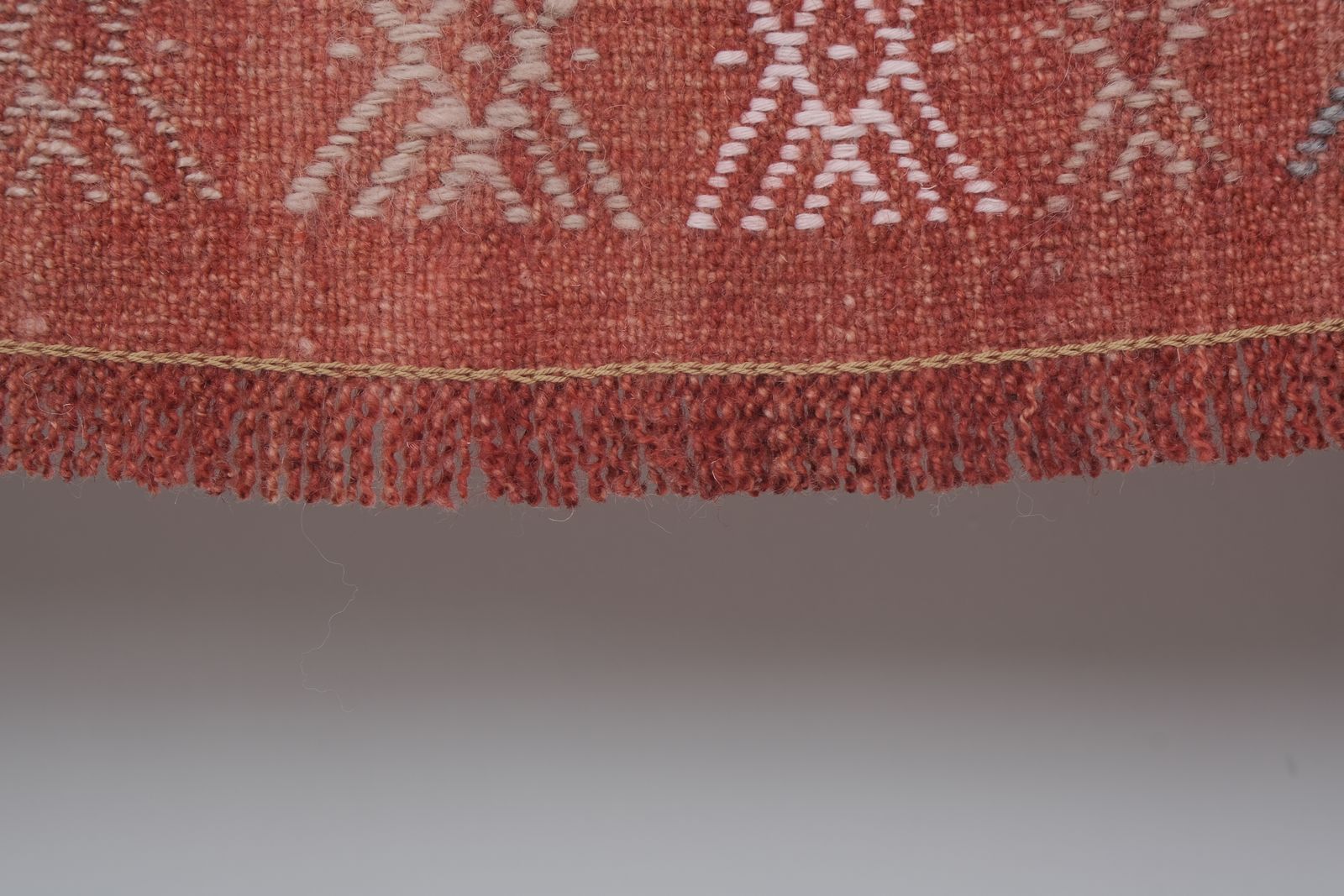Vintage Geometric Turkish Jajim Rug 5' X 6'9'' photo vintage