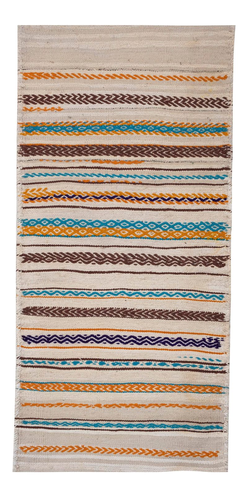 Turkish Kilim Saddlebag 2'6" X 5'1"