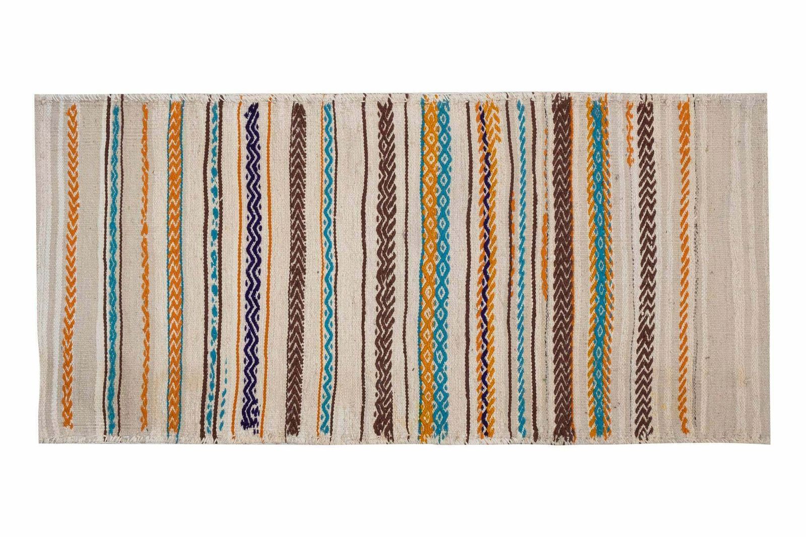 Turkish Kilim Saddlebag 2'6" X 5'1" photo furniture
