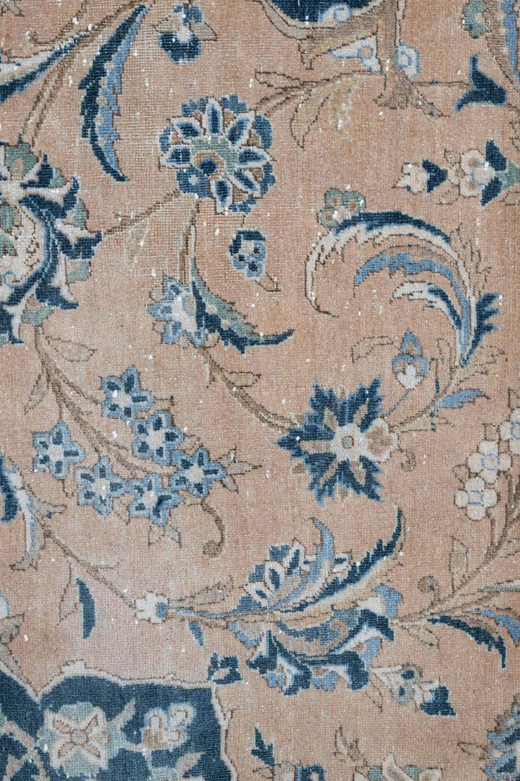 Vintage Handknotted Oversize Blue Turkish Rug photo buy