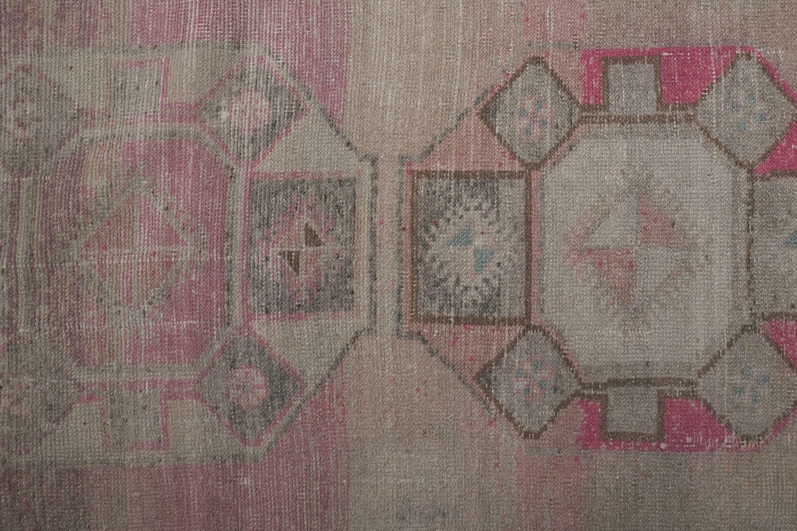 1960s Distressed Extra Long Turkish Runner Rug   Stair Carpet 2'6'' X 24'1'' photo 1275.0
