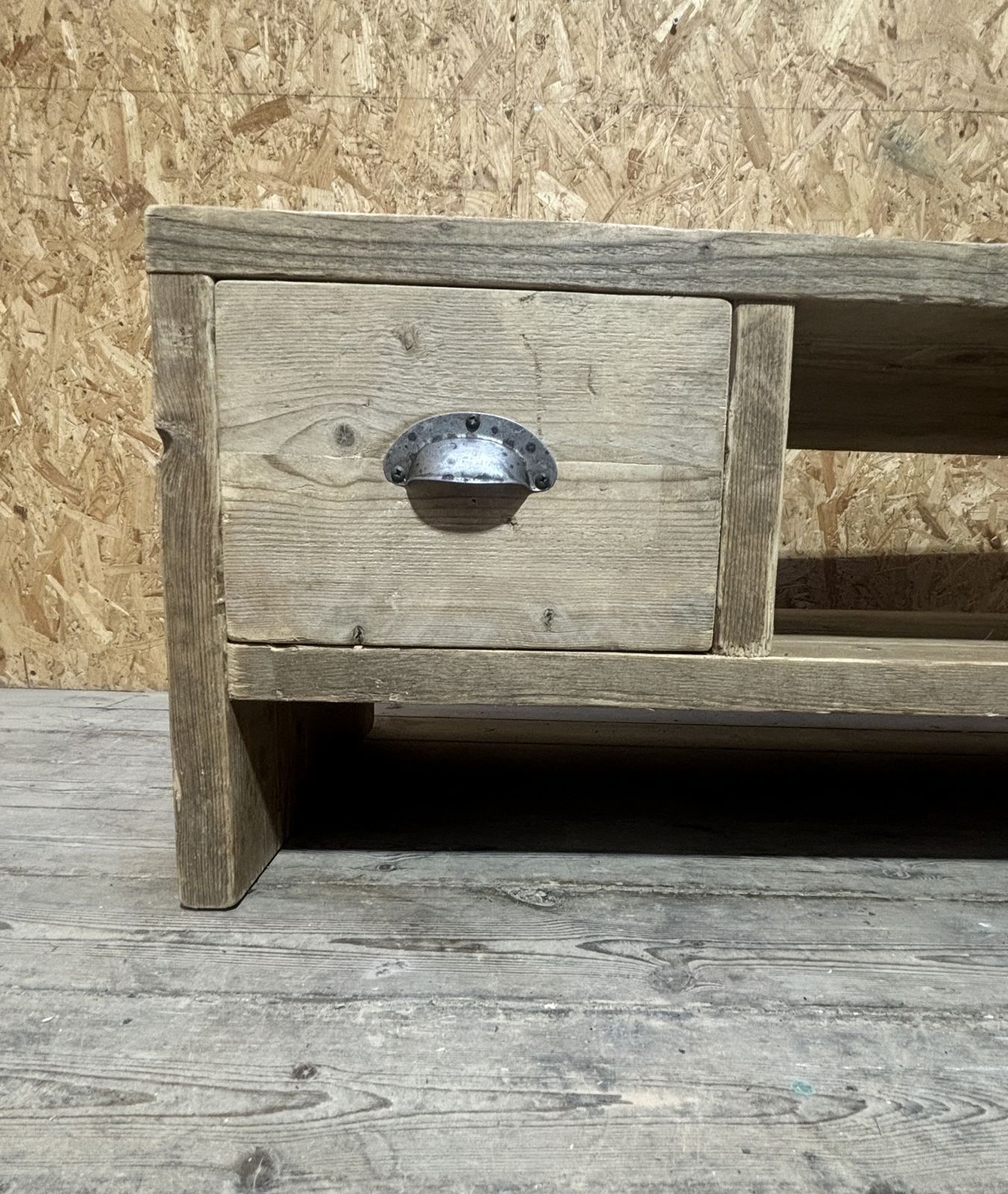 Rustic Coffee Table, 21st Century photo vintage