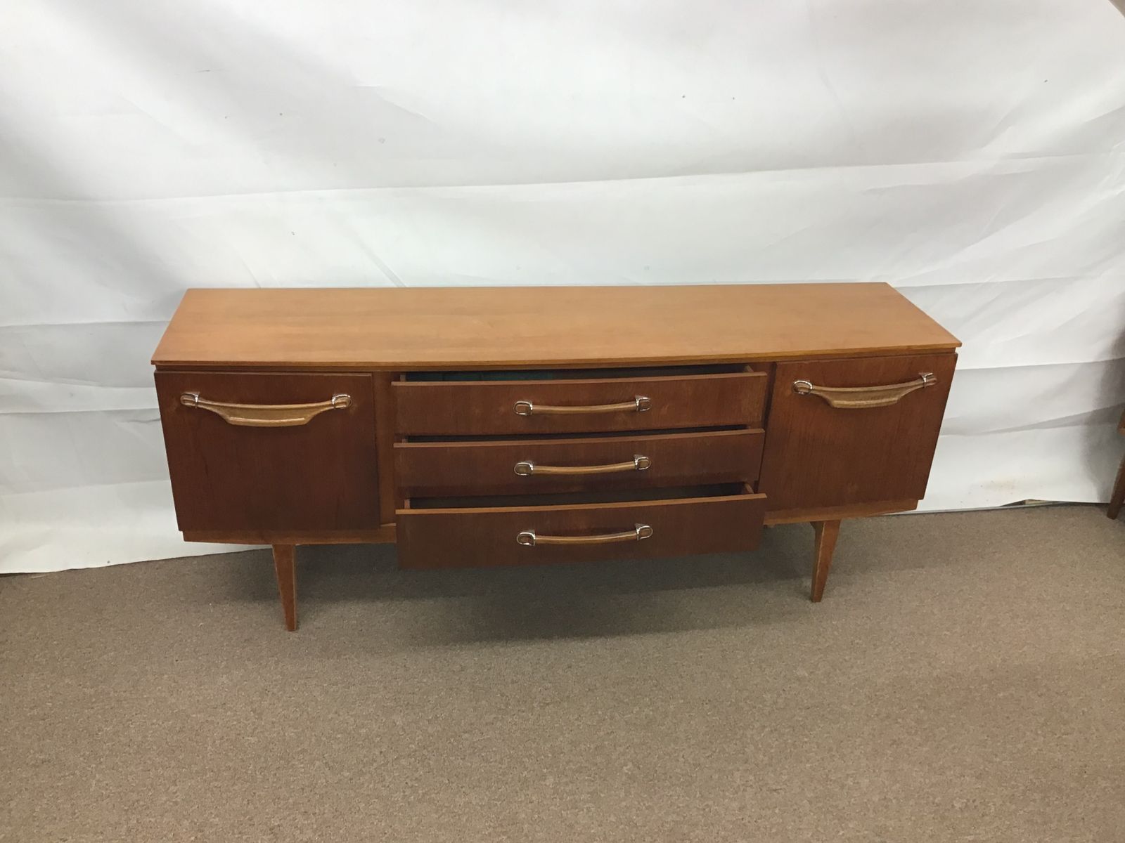 Teak Beautility  Side Board, 1960s, photo furniture