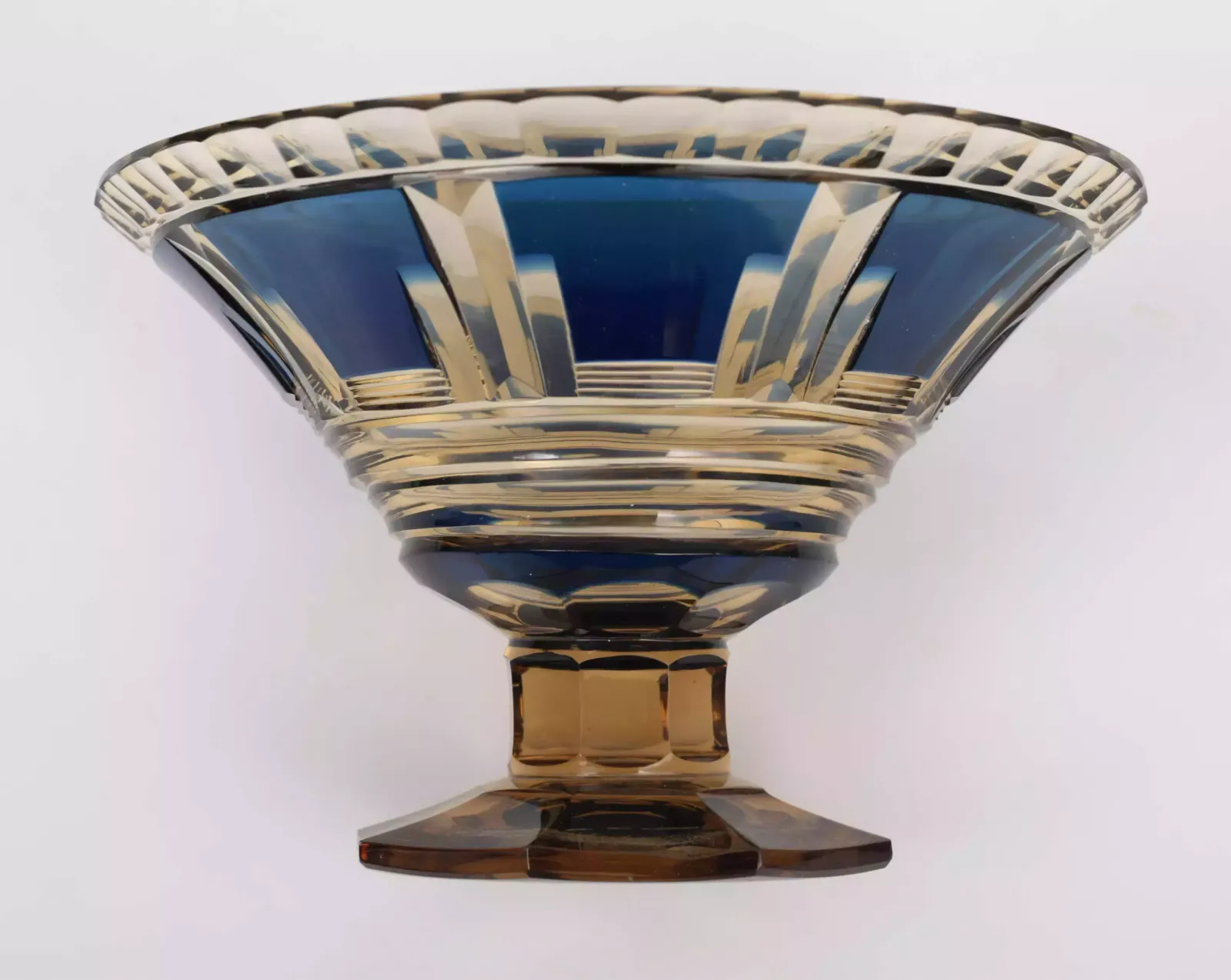 Val St. Lambert Crystal Fruit Bowl photo for sale