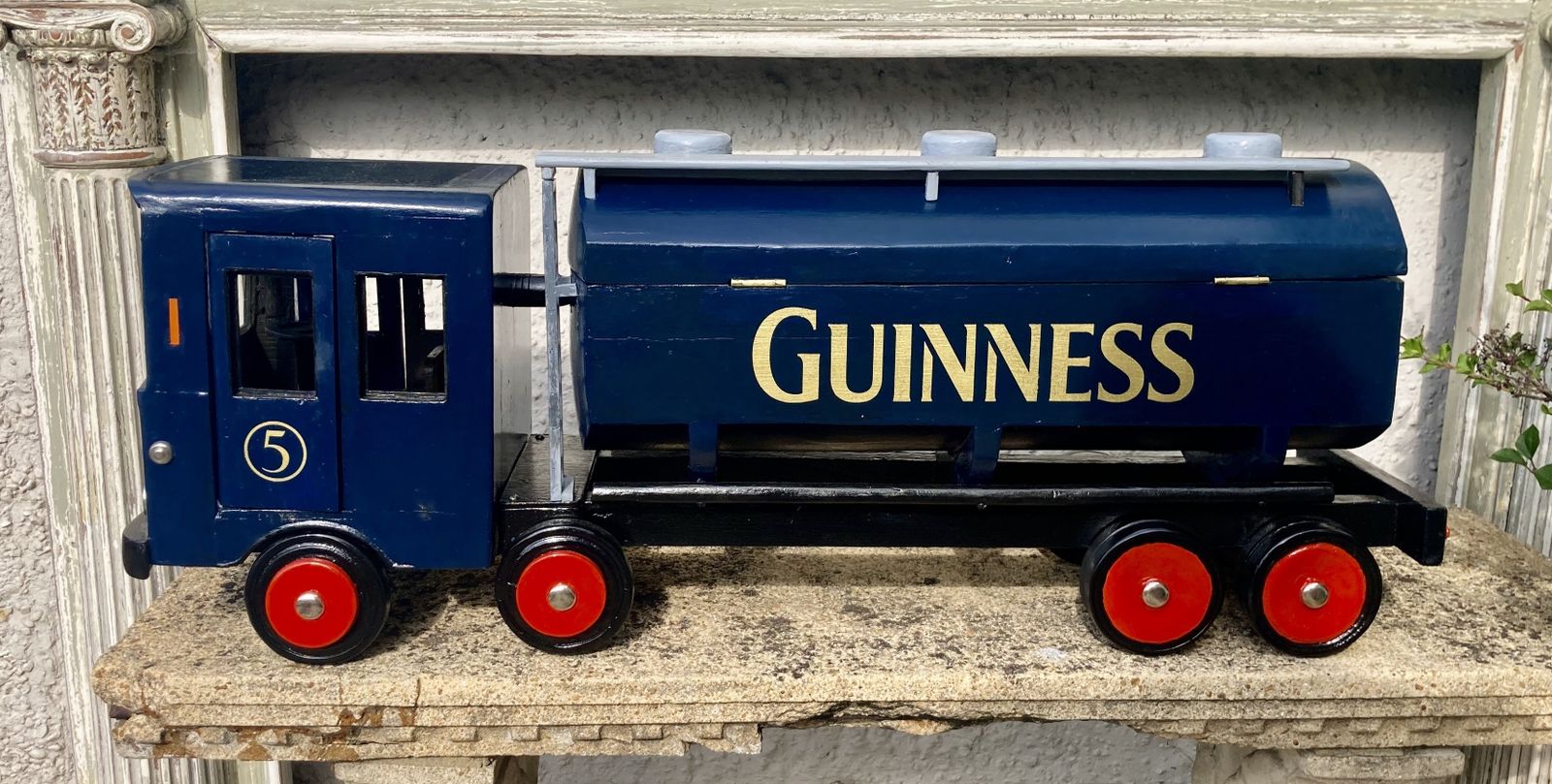 20th Century Folk Art Shop Display Guinness Truck photo furniture
