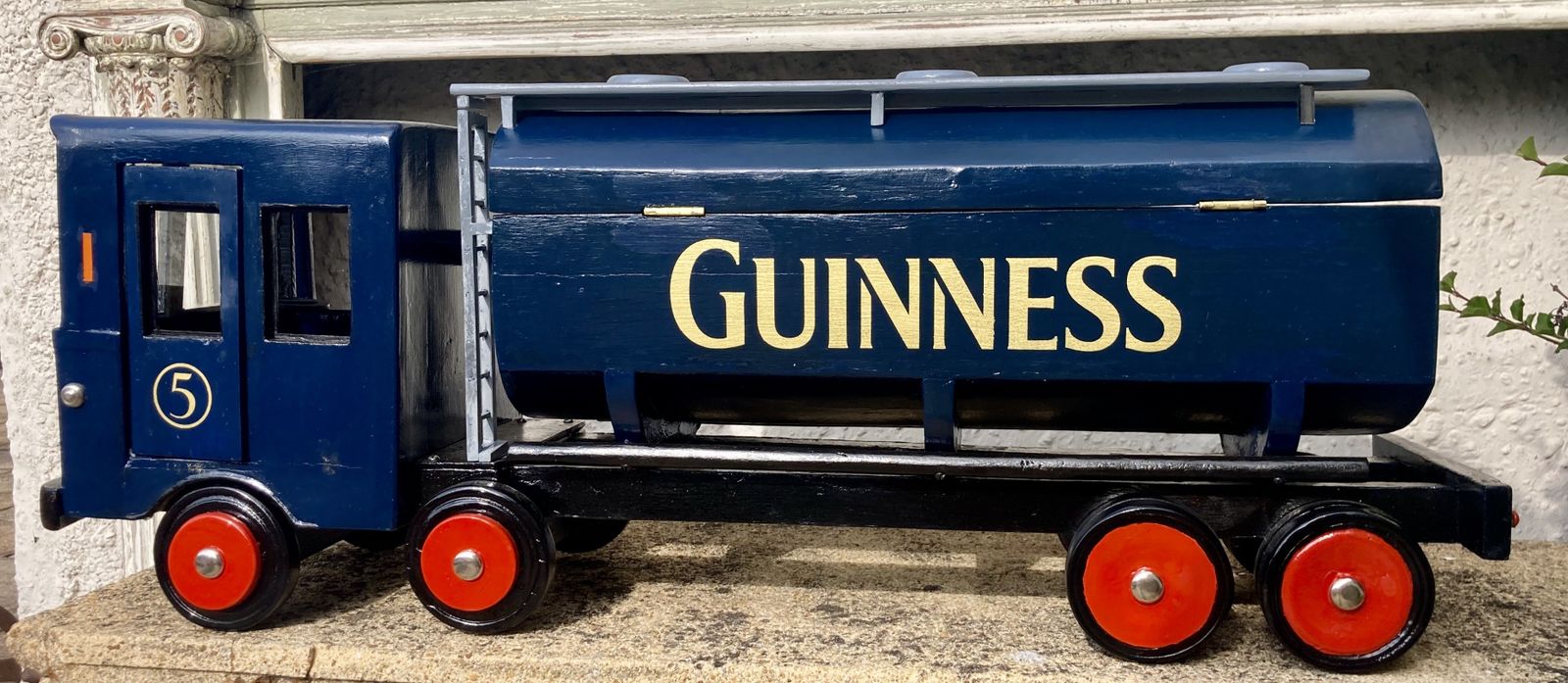 20th Century Folk Art Shop Display Guinness Truck photo for sale