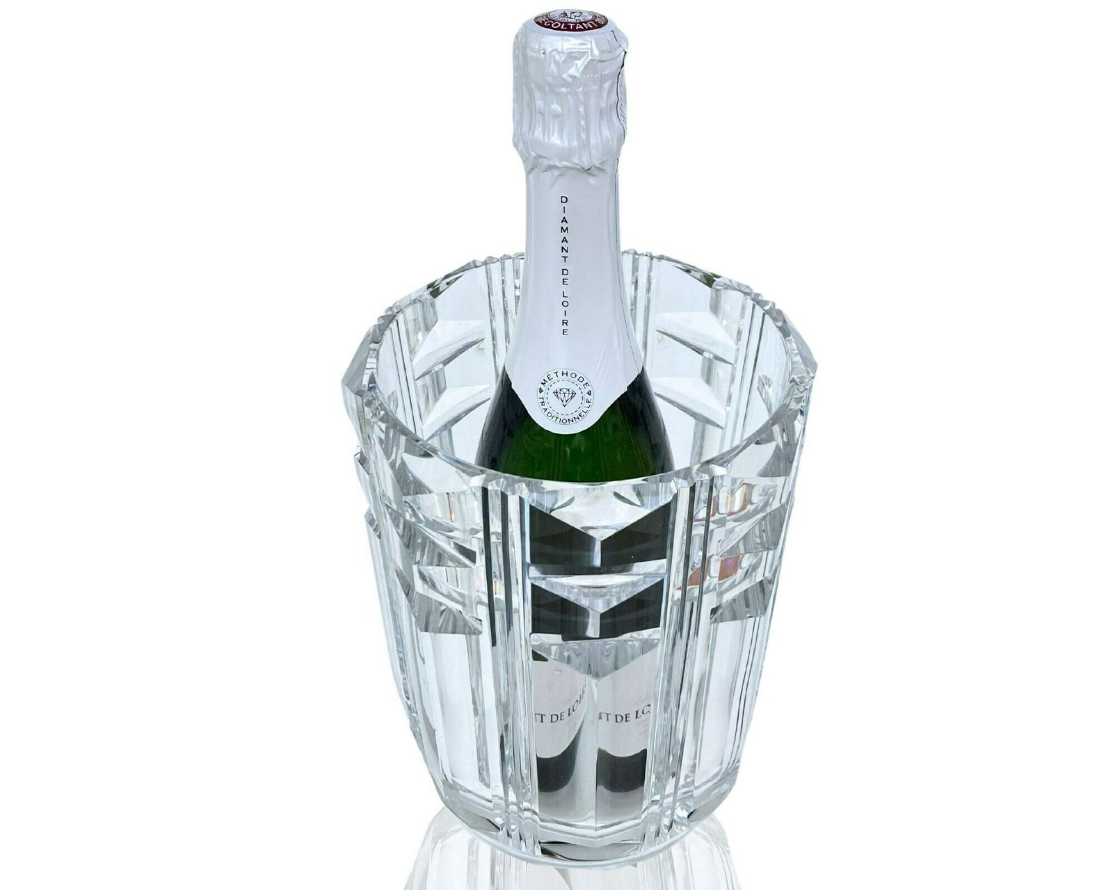 Kristallen Champagnekoeler | 1 Stuk | Uit België | Zwaar: 10,9 Lbs / 5 Kilo photo 494.0