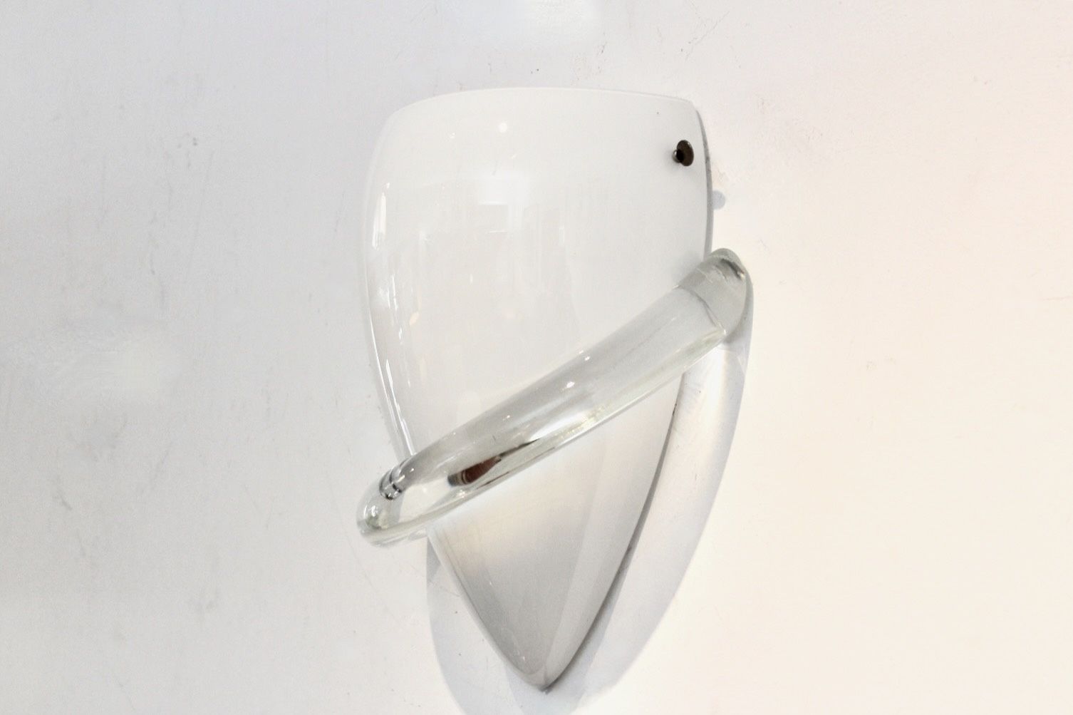 Venini Murano Glass ‘Swan’ Wall Sconce By Tina Aufiero, Stock Of 5