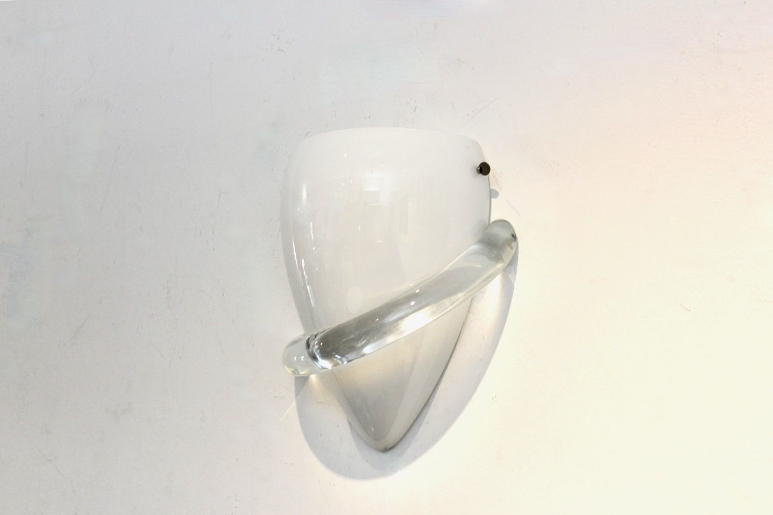 Venini Murano Glass ‘Swan’ Wall Sconce By Tina Aufiero, Stock Of 5 photo buy