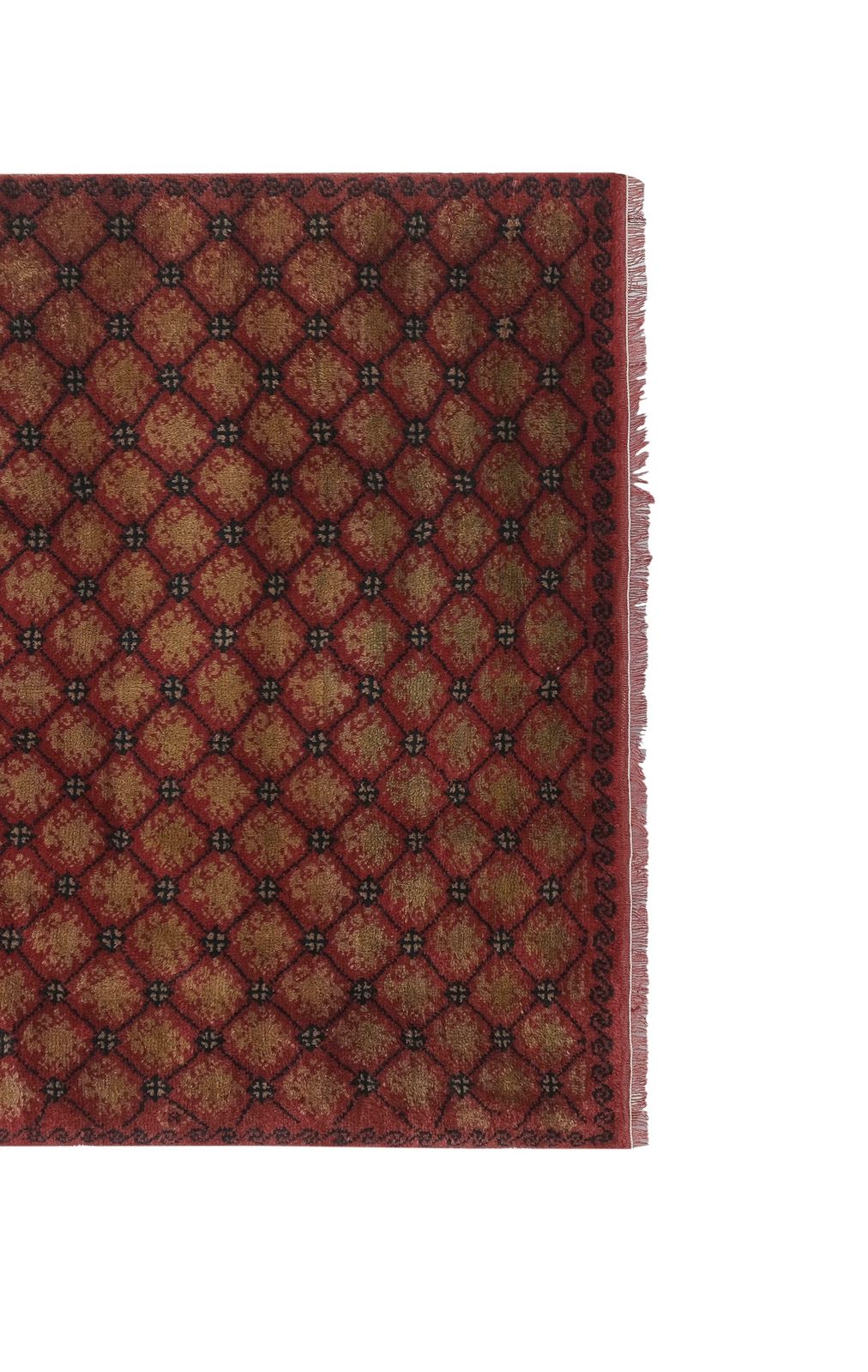 Turkish Karapinar Red Tulu Rug 4'3" X 5'7" photo Textiles