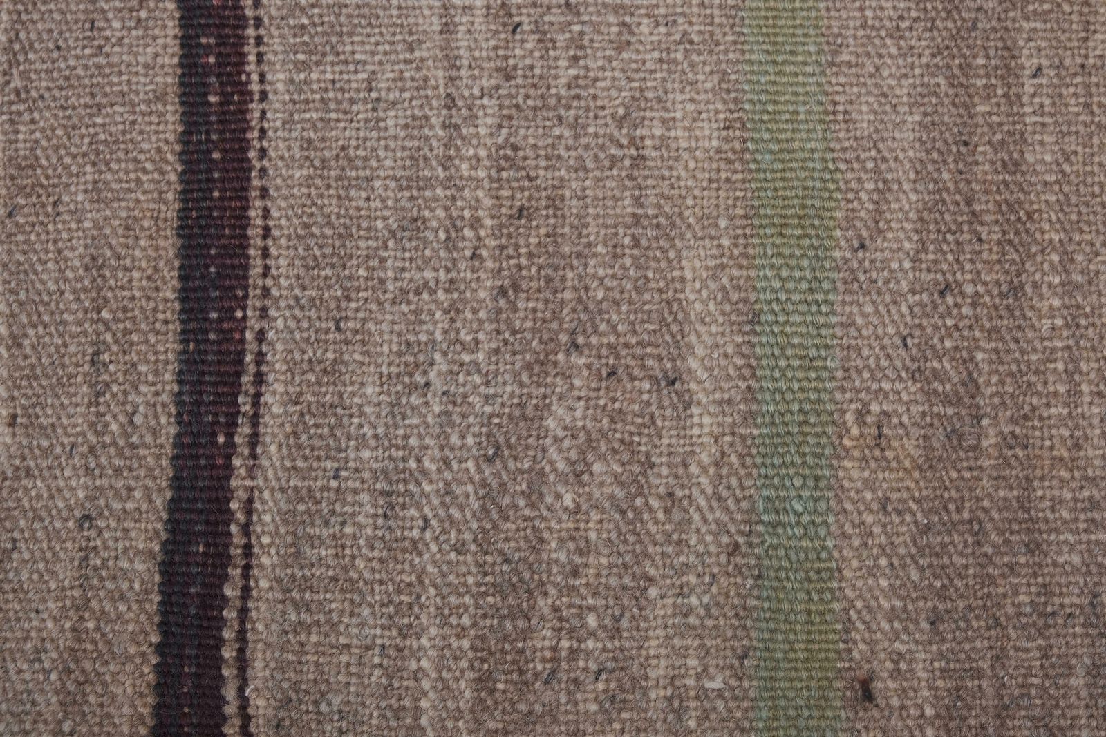 1960s Vintage Gray Turkish Hemp Kilim Runner 2'4'' X 9'12'' photo vintage