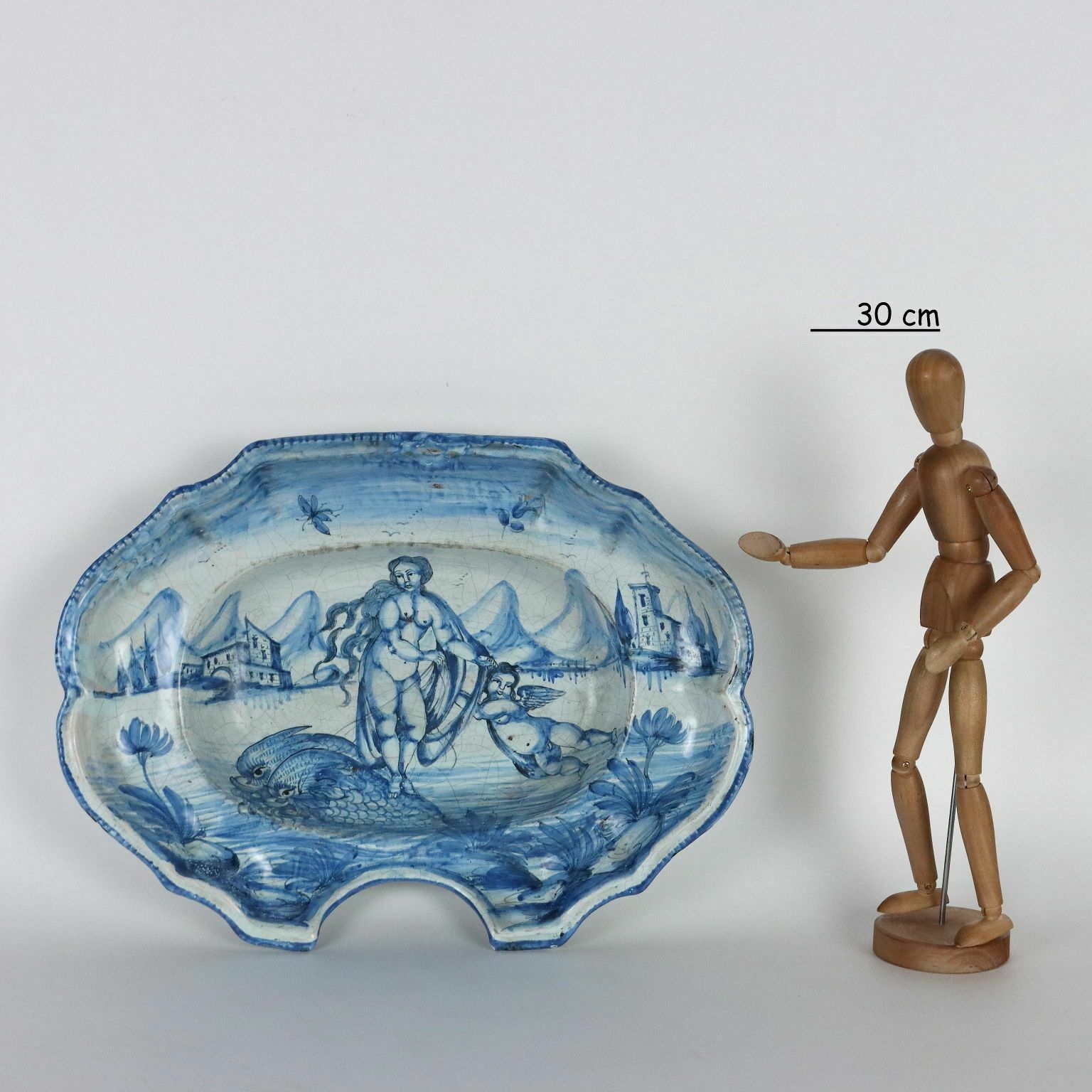 Bacile Da Barba In Maiolica Manifattura Di Savona photo furniture
