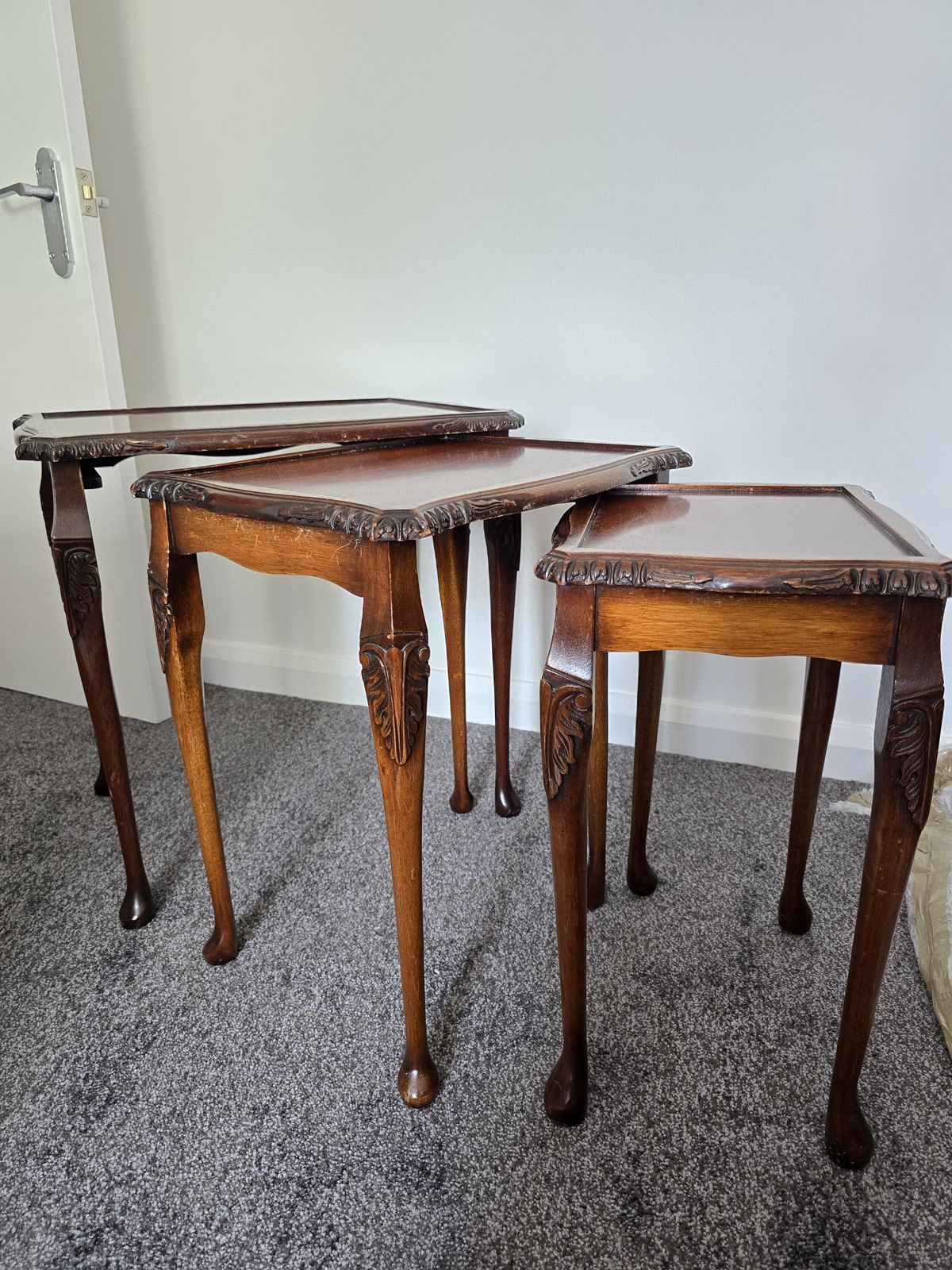 Bevan Funnell  Mahogany Range  Nest Of Tables