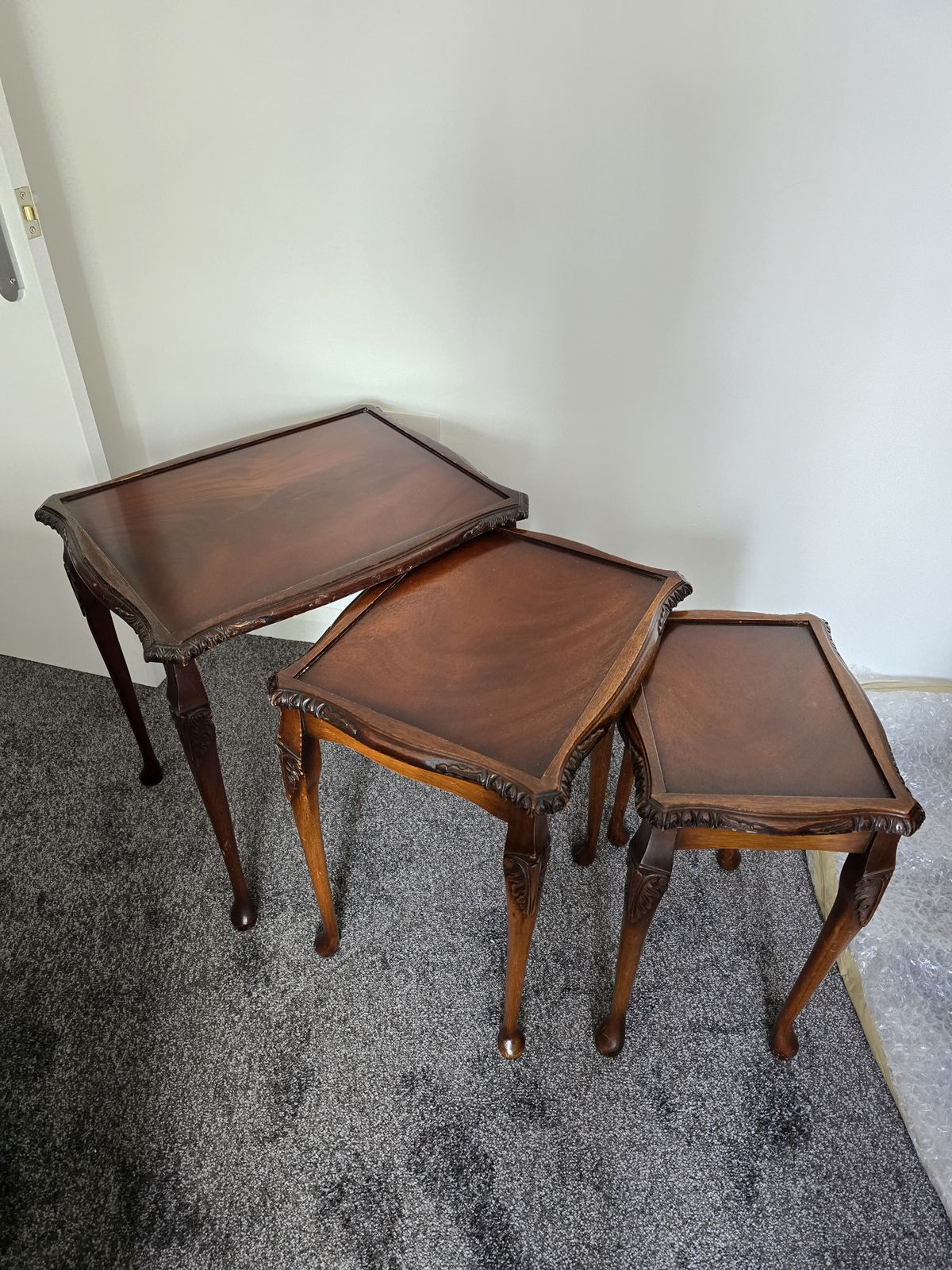 Bevan Funnell  Mahogany Range  Nest Of Tables photo for sale