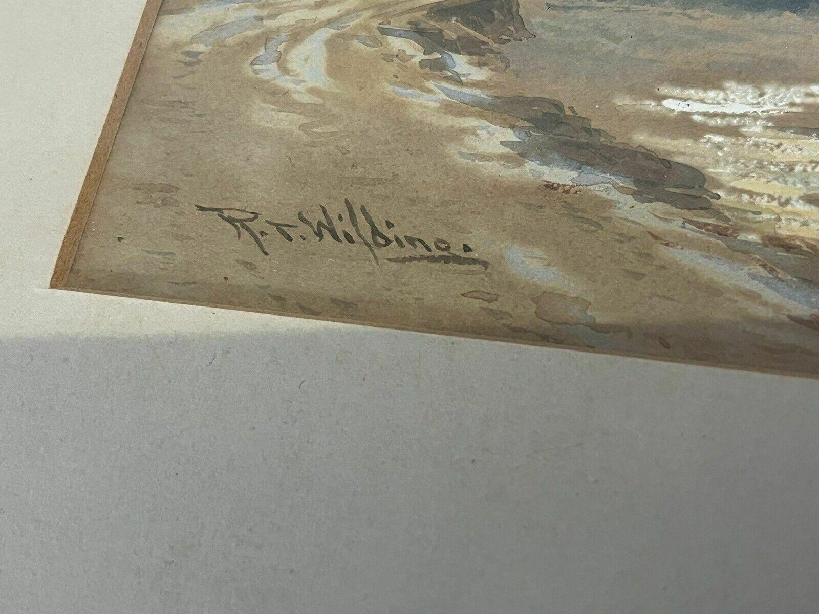 photo vinterior 2 Marine/ Maritime Watercolours Paintings, Both Signed