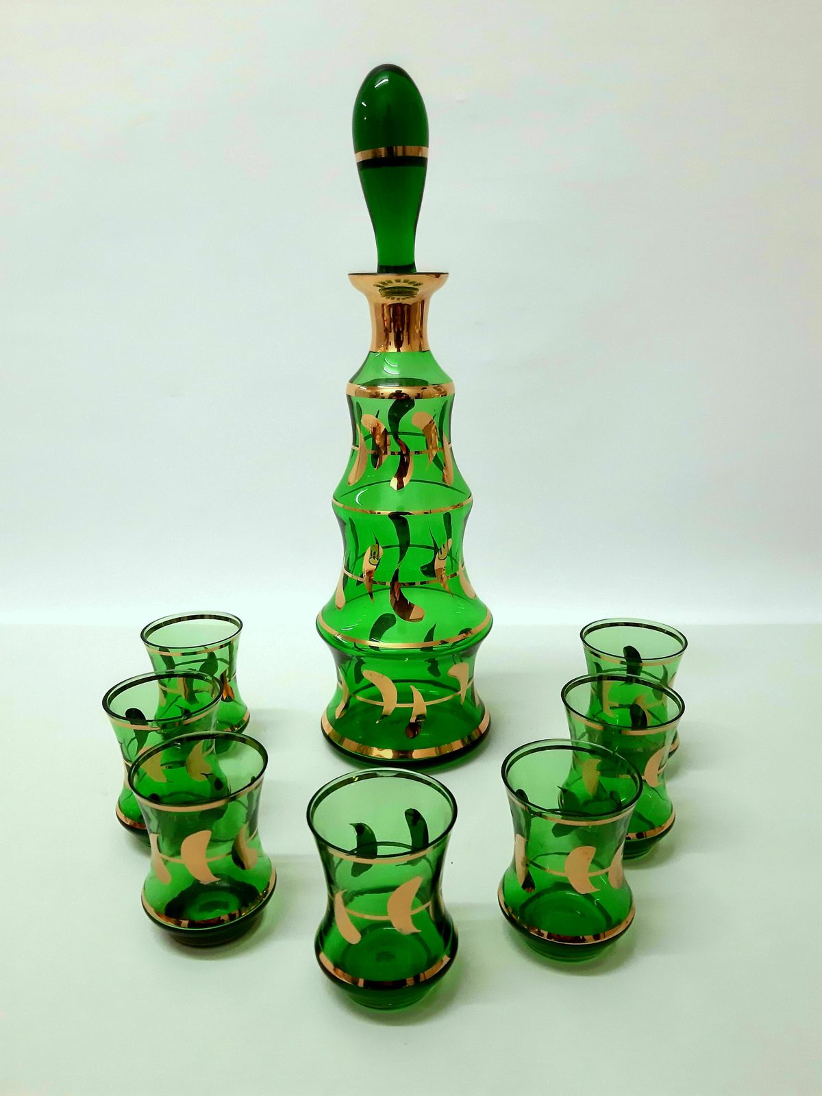 Decanter Set For 6 Prs / Borocrystal photo buy