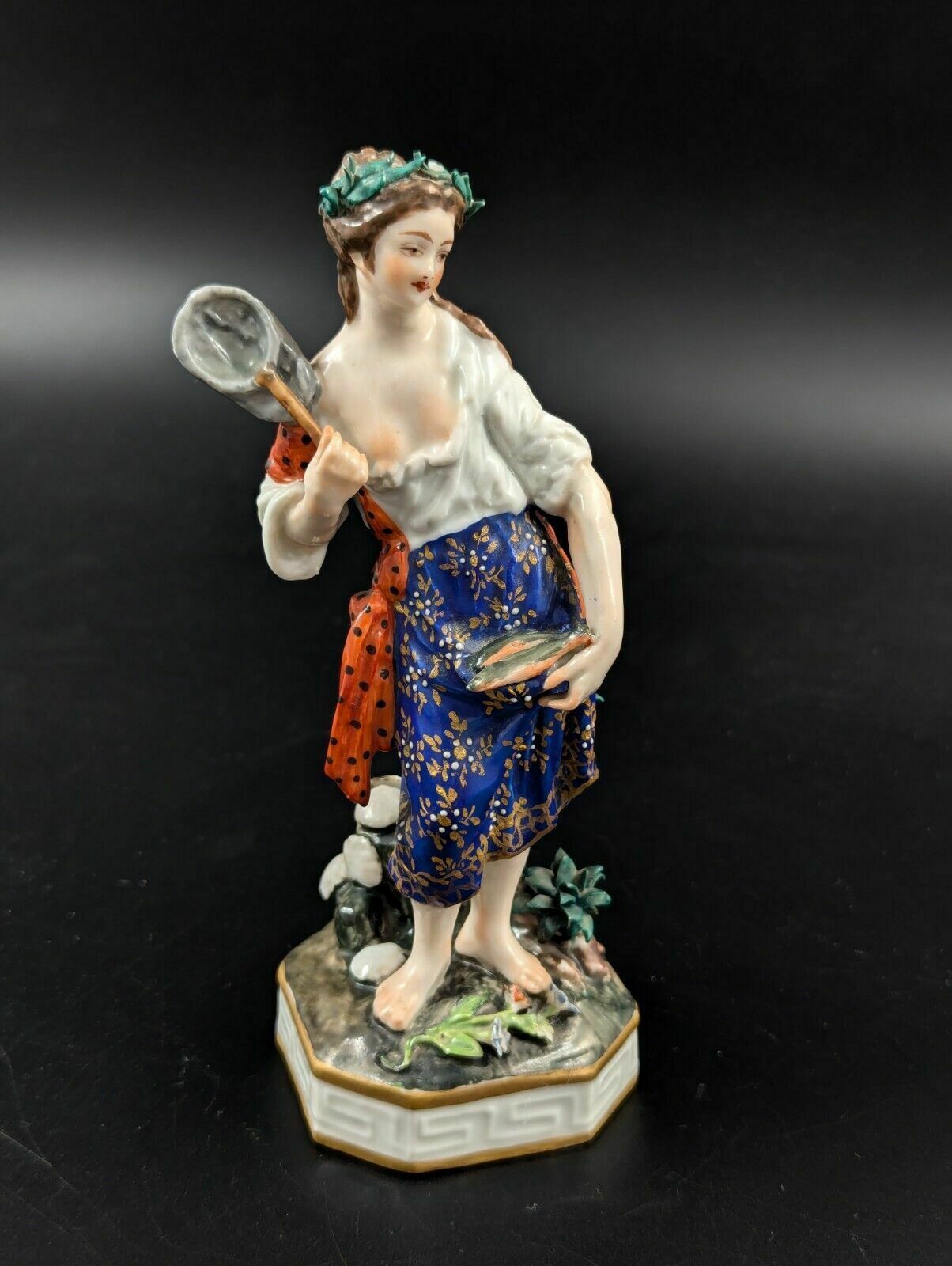 Antique Derby Figurine, "Water Element" C. 1800.