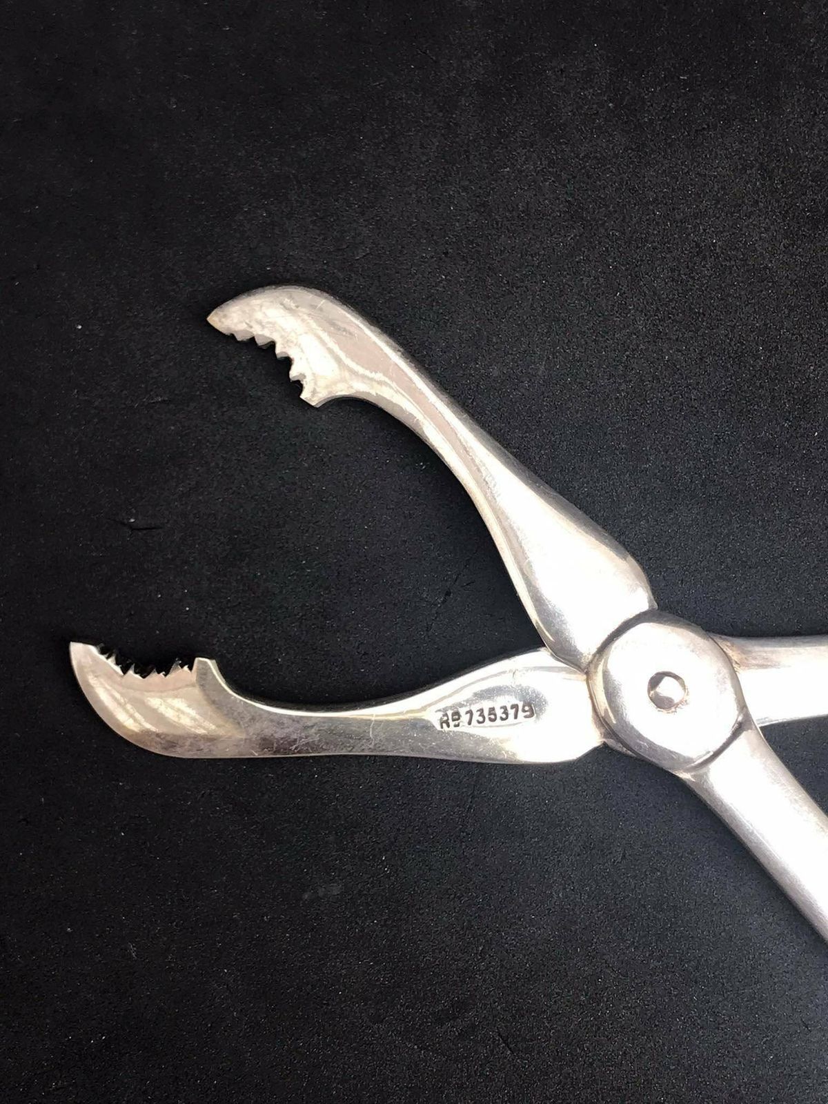 Lobster Cracker Tongs Lobster Crab Seafood Tools Victorian Flatware Serving Seafood Antique English Silver Plated Gift For Family photo vinterior